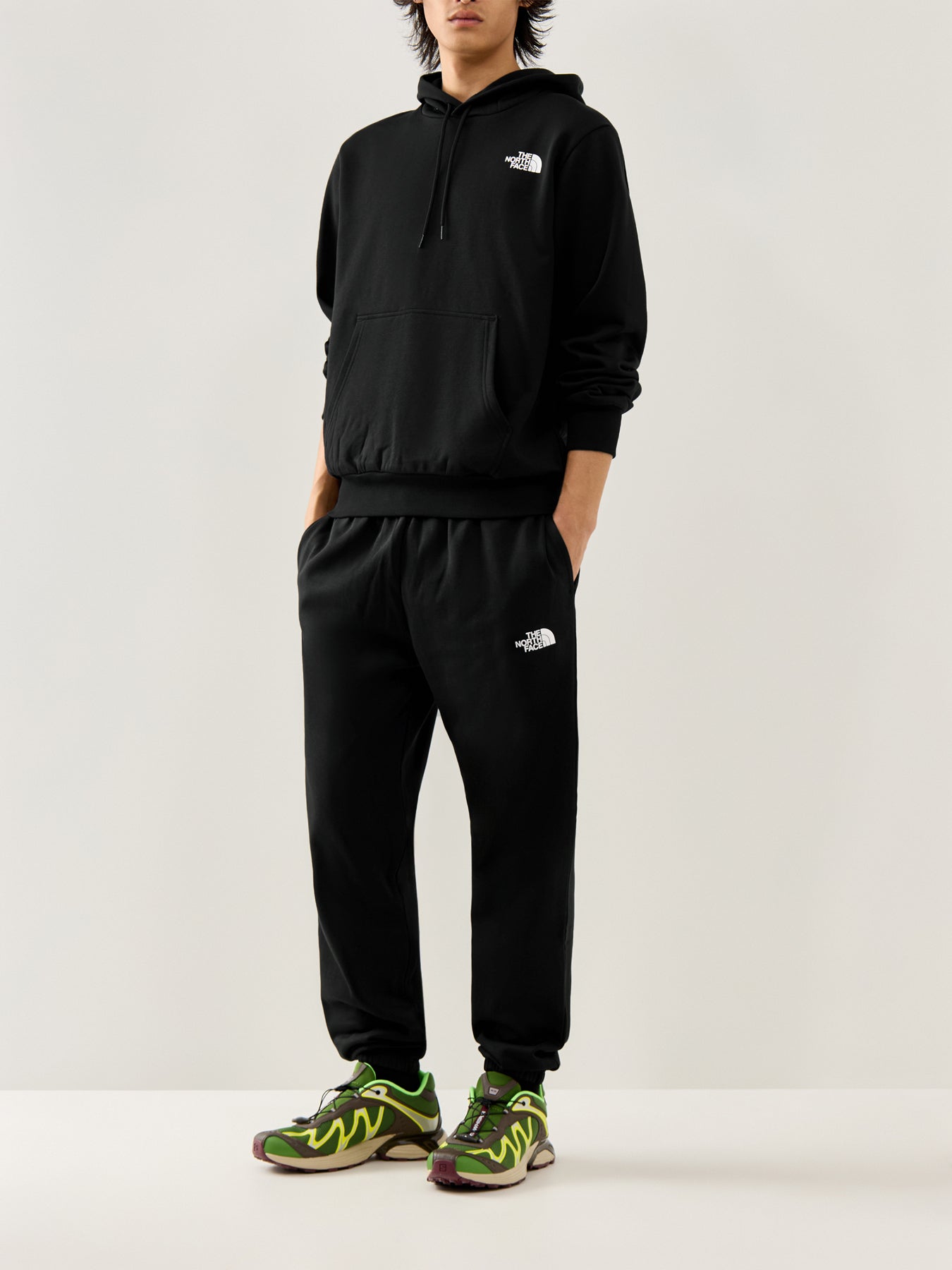 Simple Dome Joggers Black