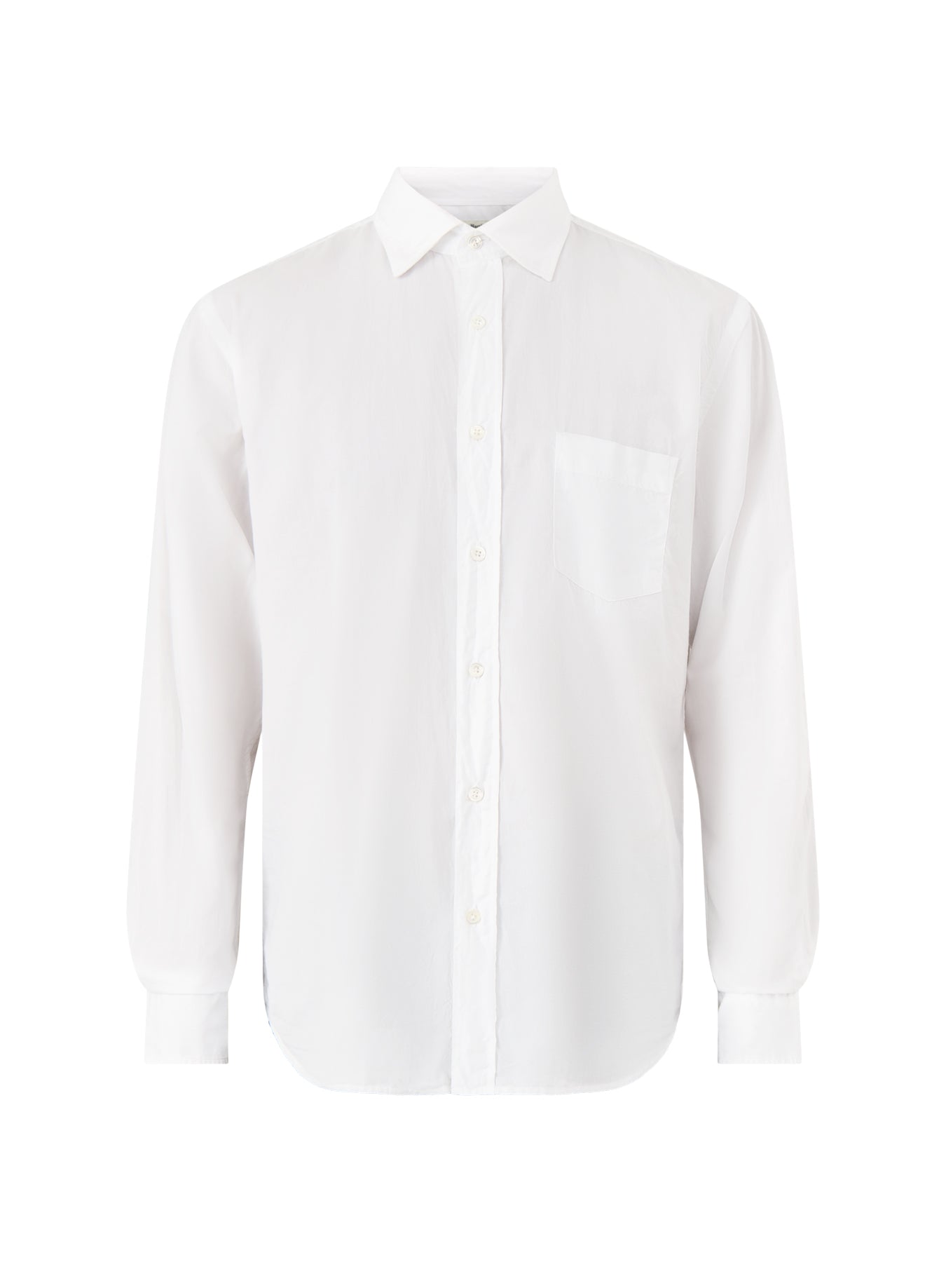 Paul Pat Peach Twill Woven Shirt White