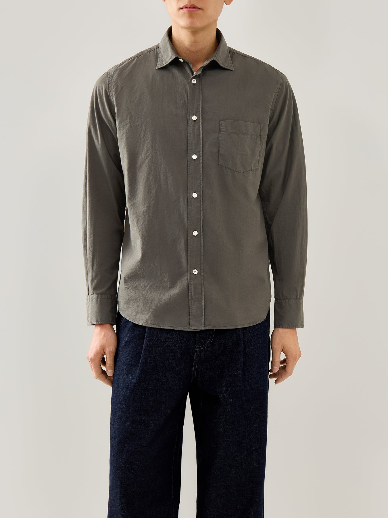 Paul Pat Peach Twill Shirt