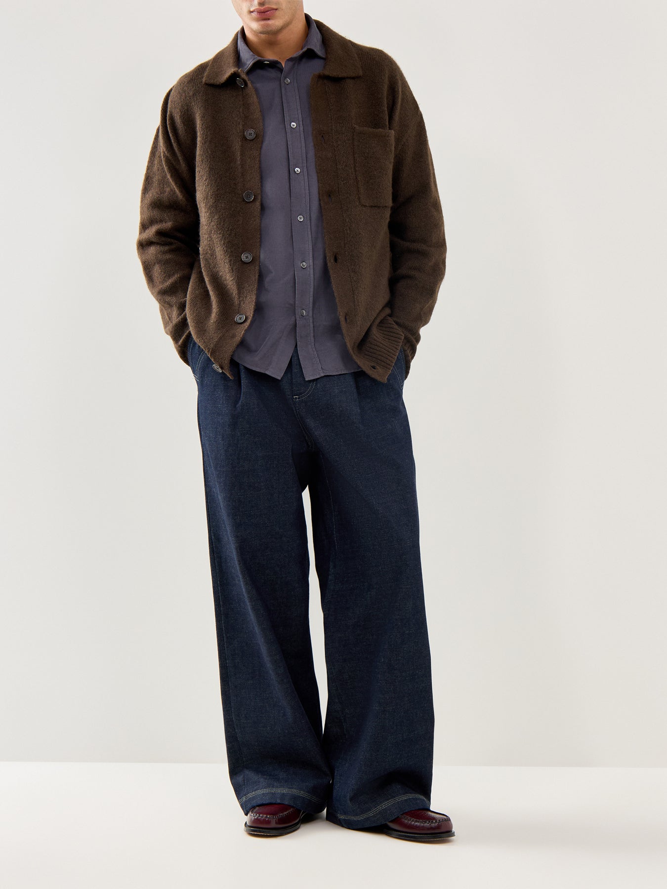 Paul Pat Baby Cord Woven Shirt Camo