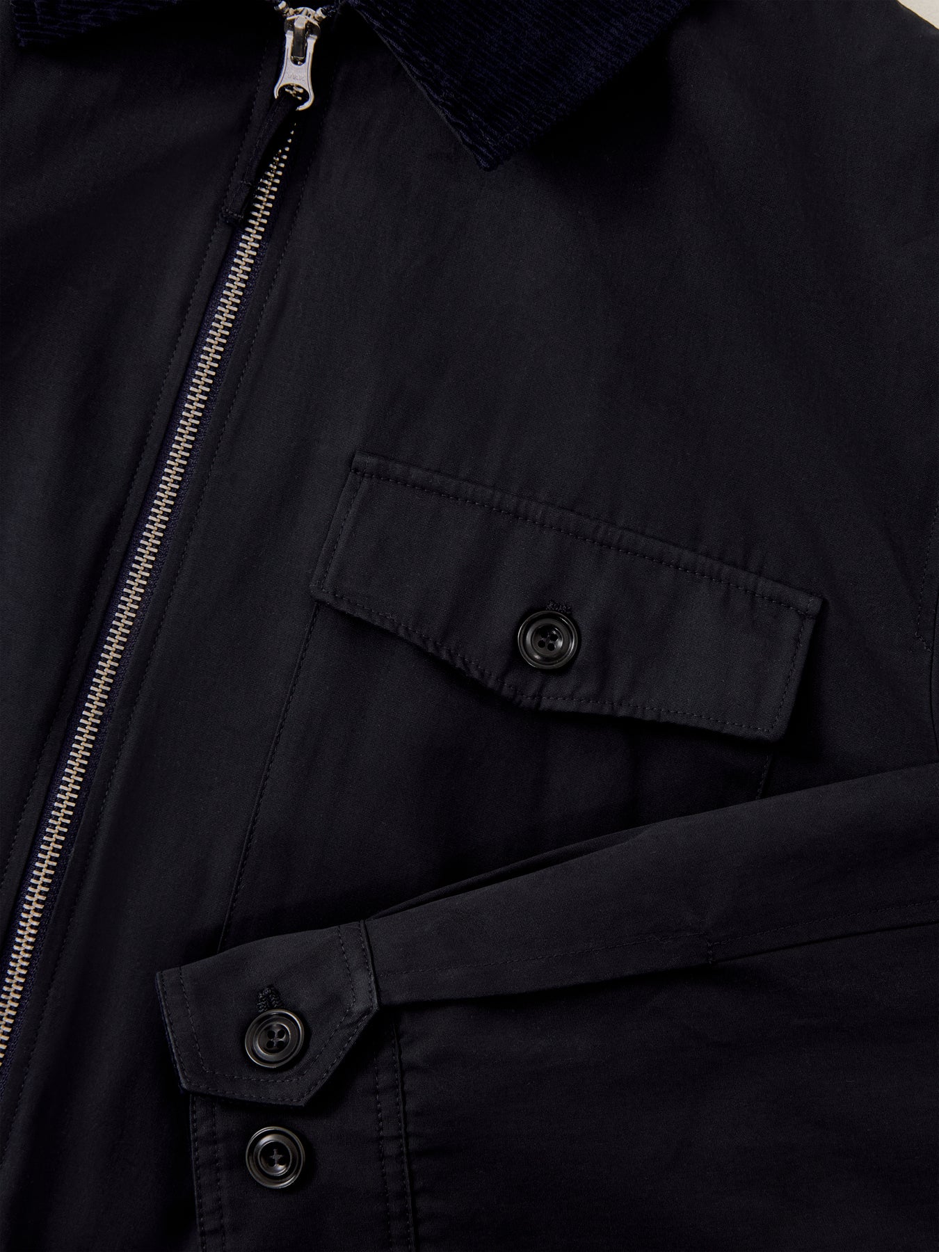 Daren Men Woven Jacket Navy