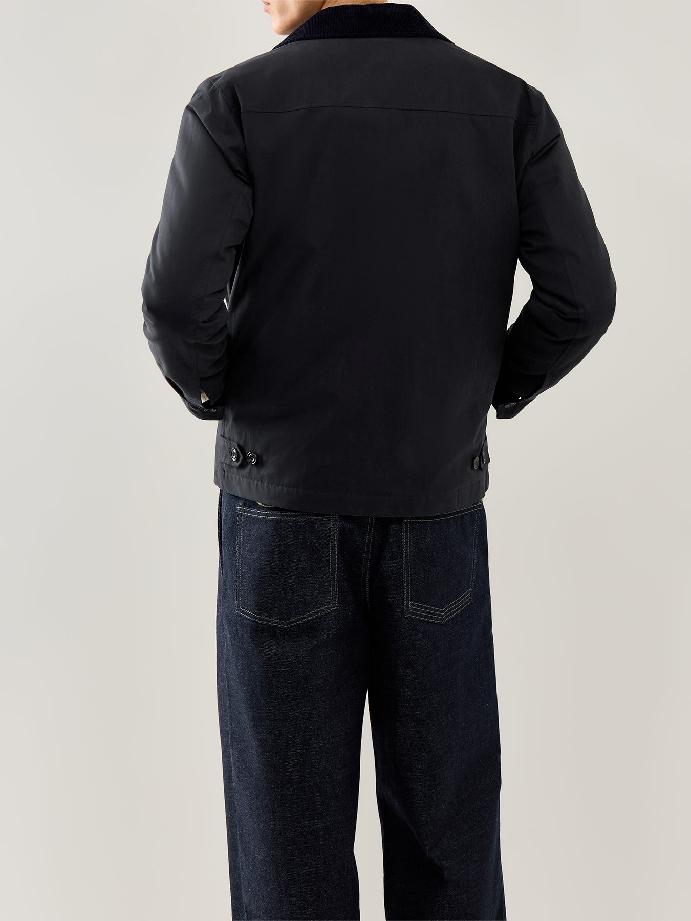 Daren Men Woven Jacket Navy