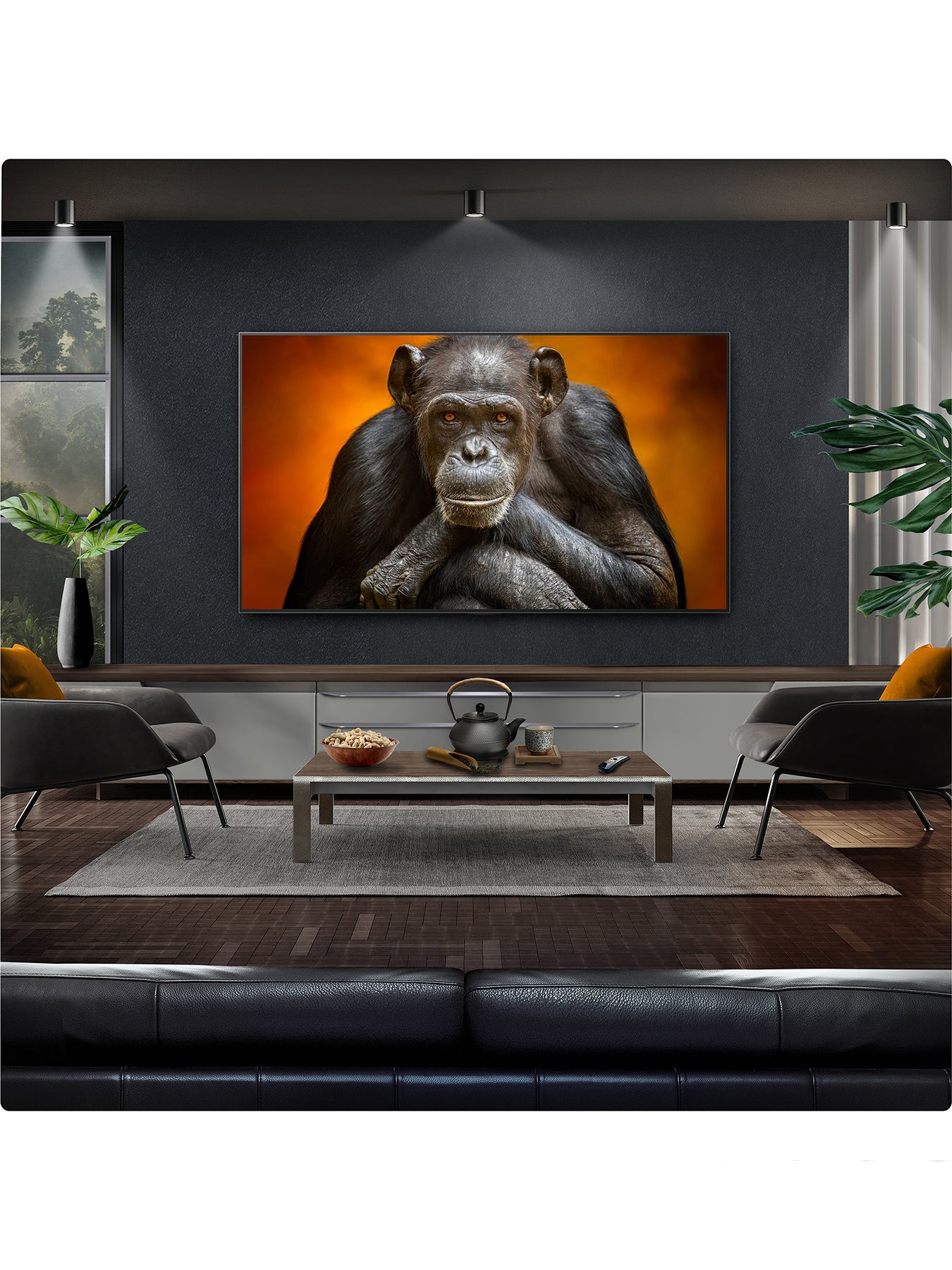 OLED55G54LW 55 Inch OLED Evo AI 4k HDR Ultra Smart TV with Dolby Atmos Wall Mount Version 2025