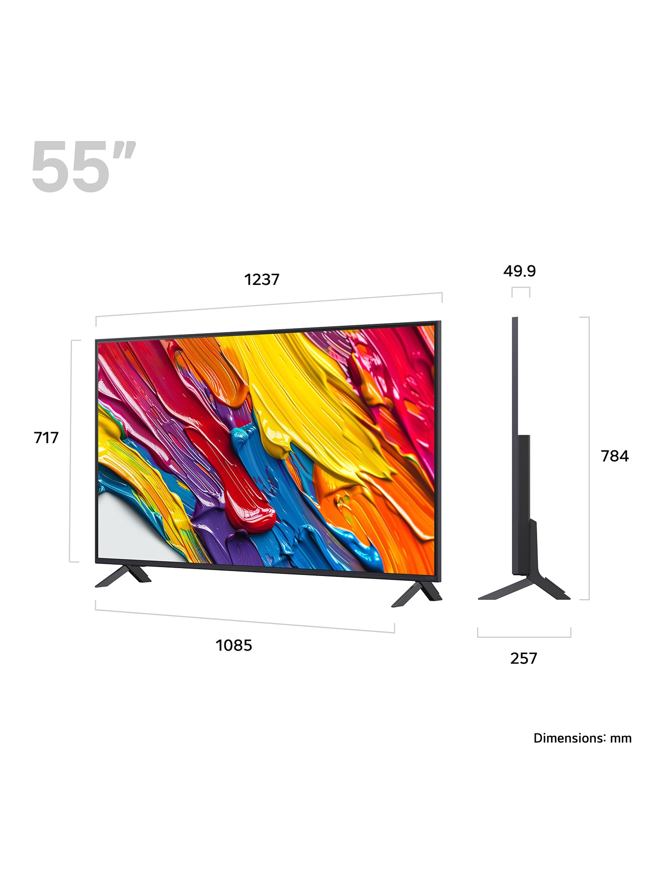 55QNED84A6C 55 Inch QNED 4k Smart TV 2025
