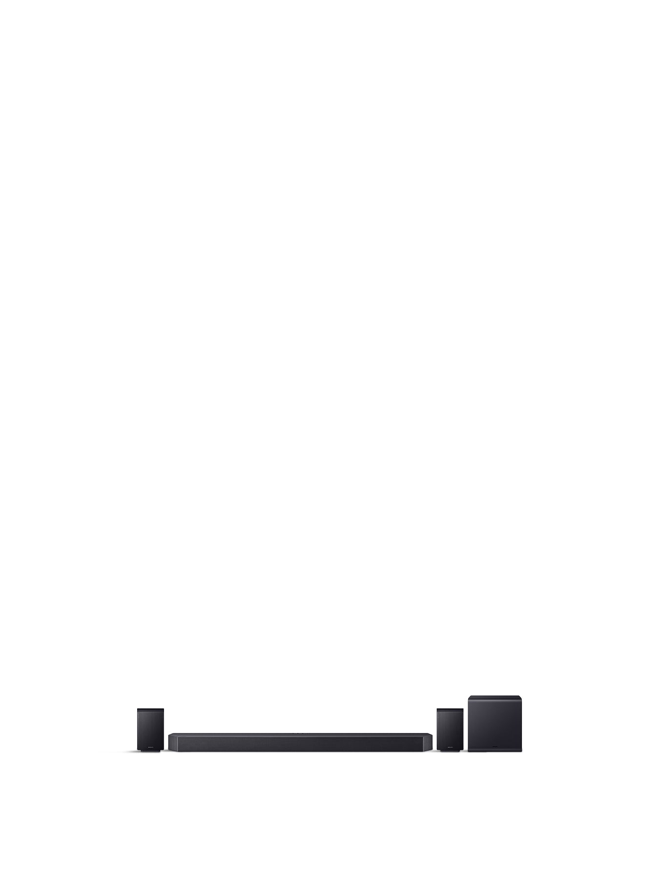 HW-Q990F 11.1.4ch Dolby Atmos DTS:X Q-Symphony Soundbar with Wireless Acoustic Subwoofer