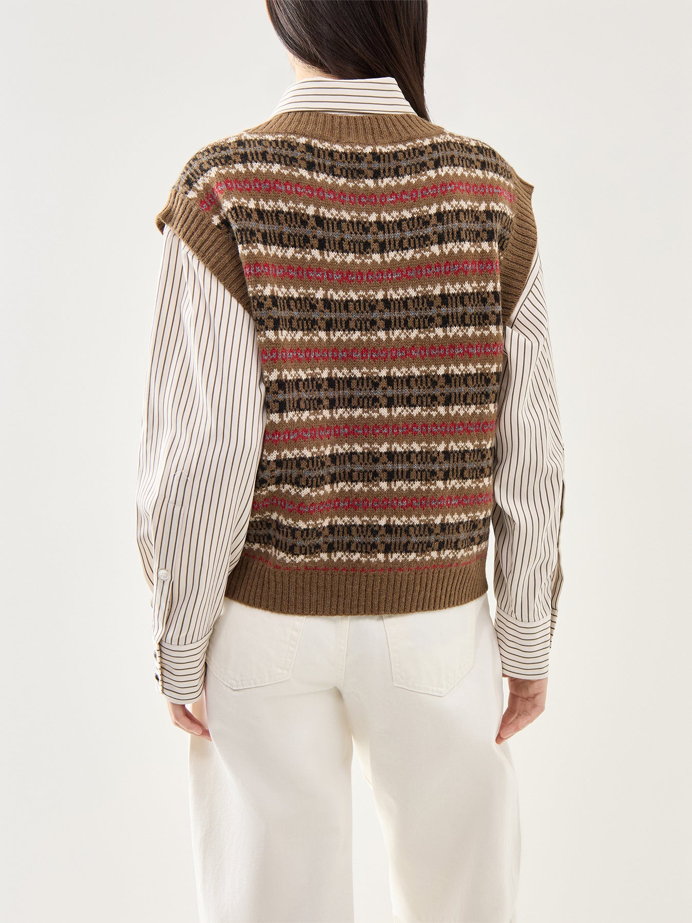 Fleres Knitted Fairisle Vest