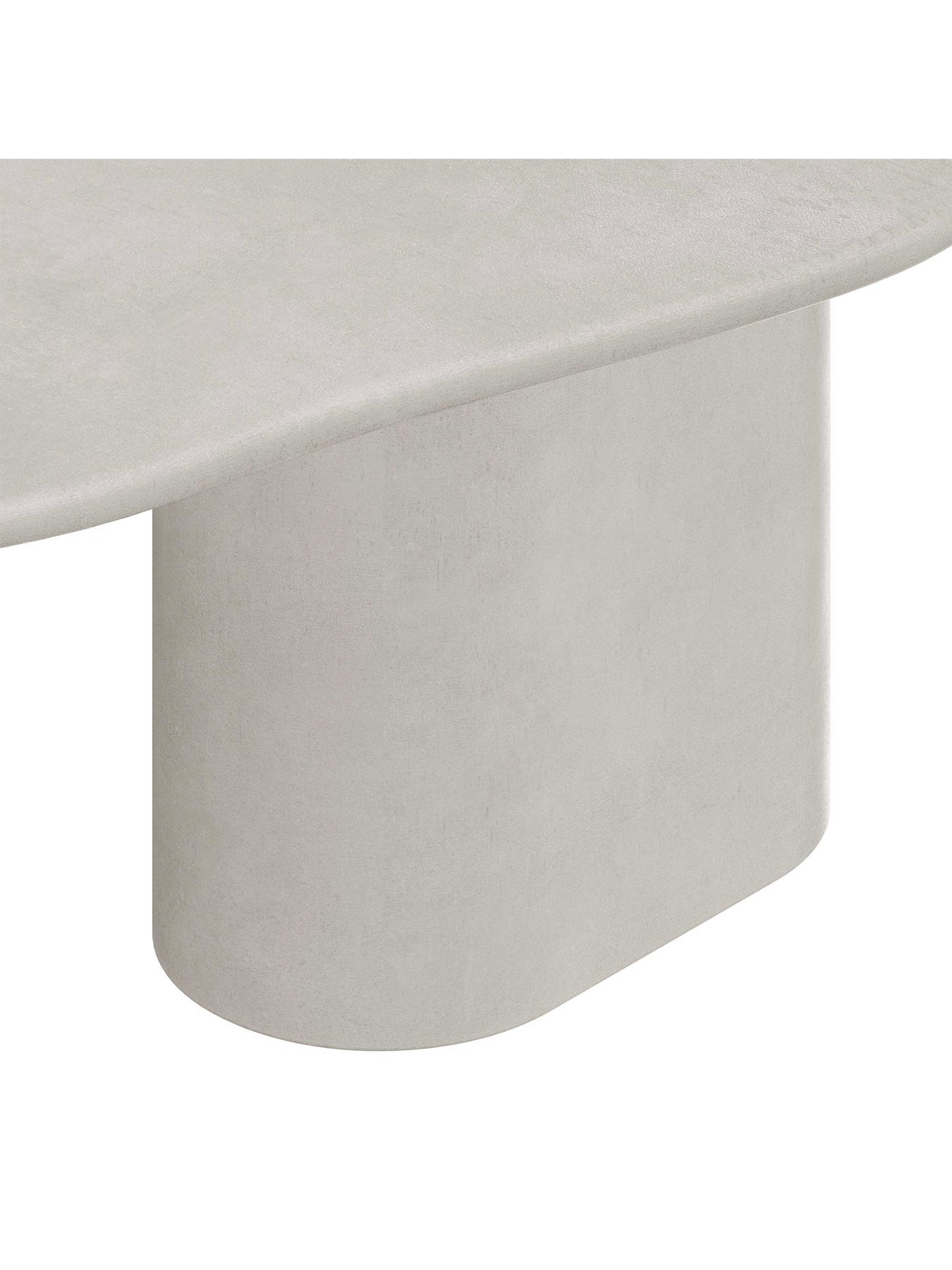 Muse Marble Effect Dining Table, 230cm
