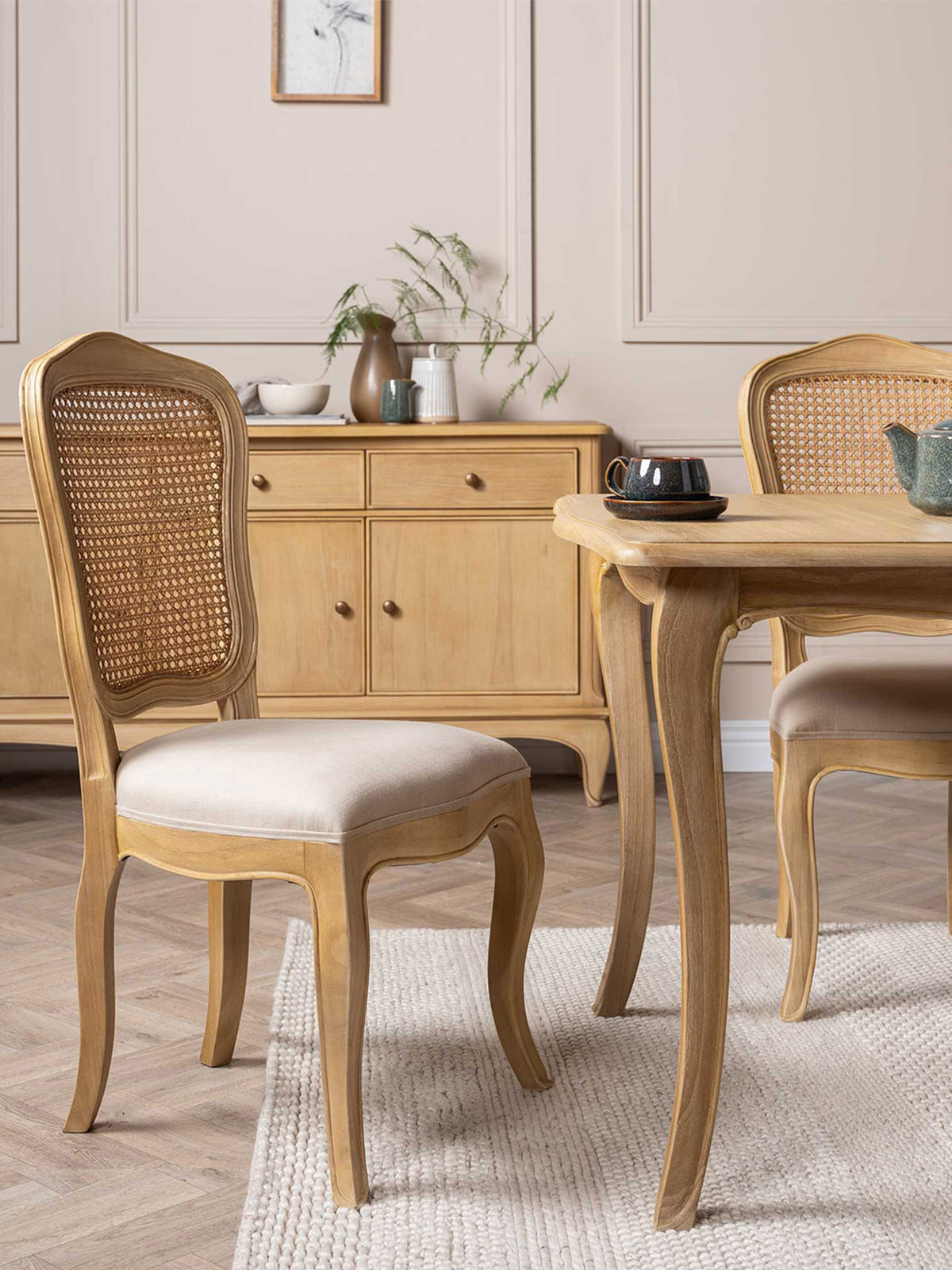 Loire Light Mindi Wood Dining Chair
