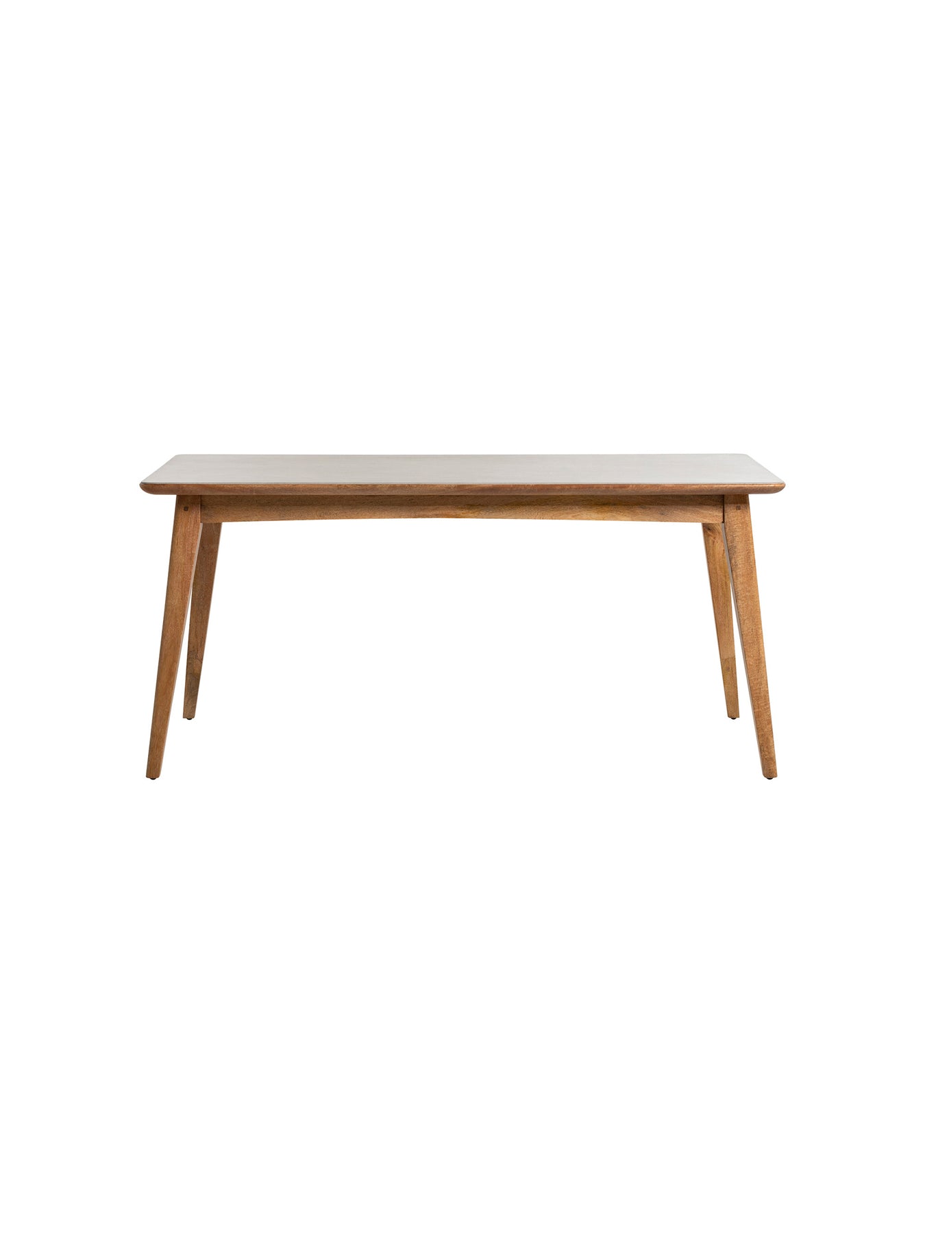 Burlington Mango Wood Rectangular 165cm Dining Table, Seats 6