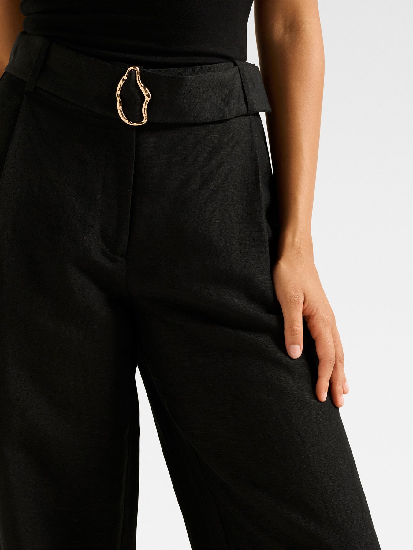 Alice Belted Wide Leg Pants
