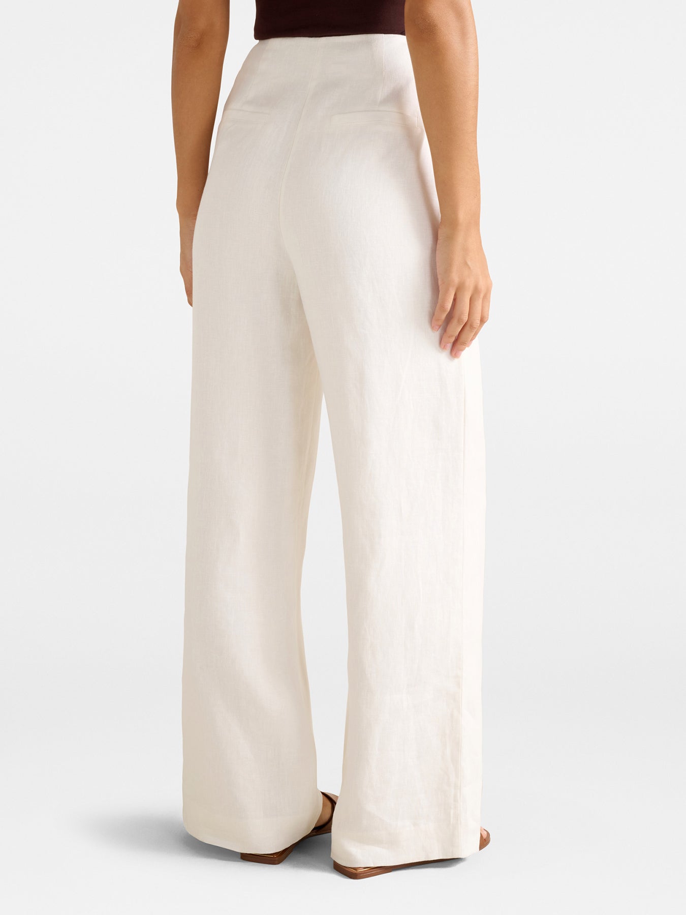 Posey Linen Wide Leg Pants
