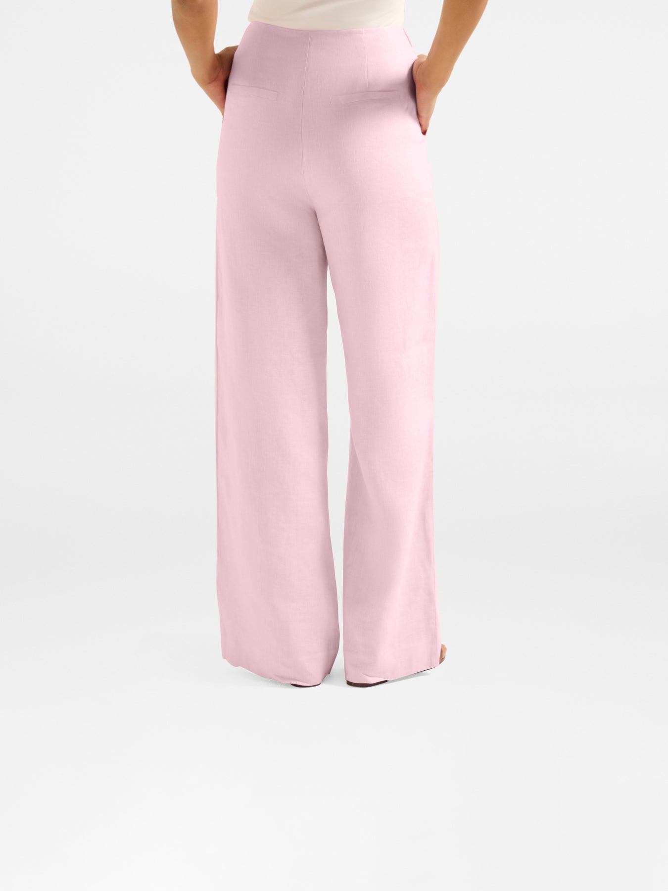 Cynthia Linen Wide Leg Pants