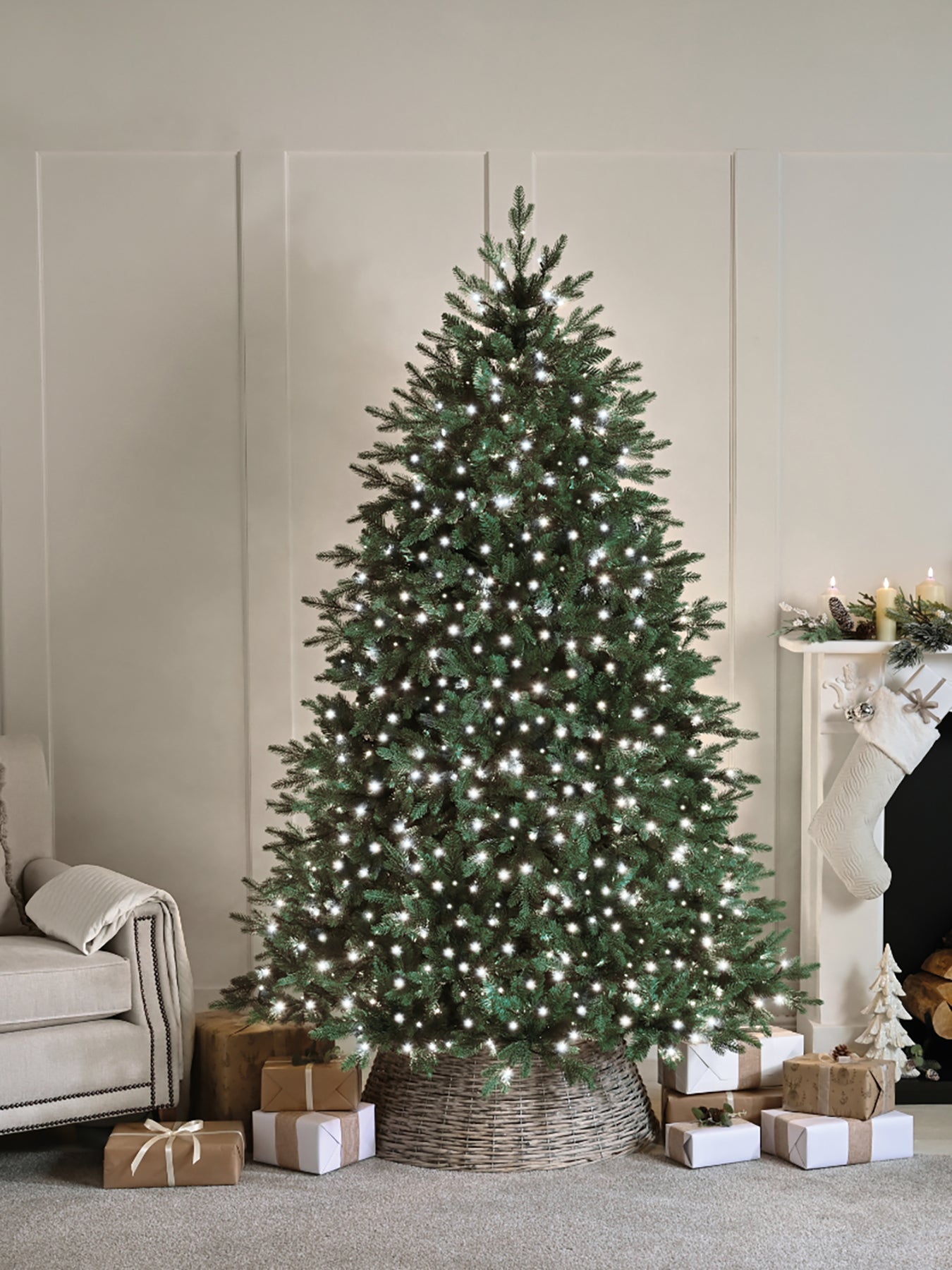 Christmas Compact Lights 2000 Cool White