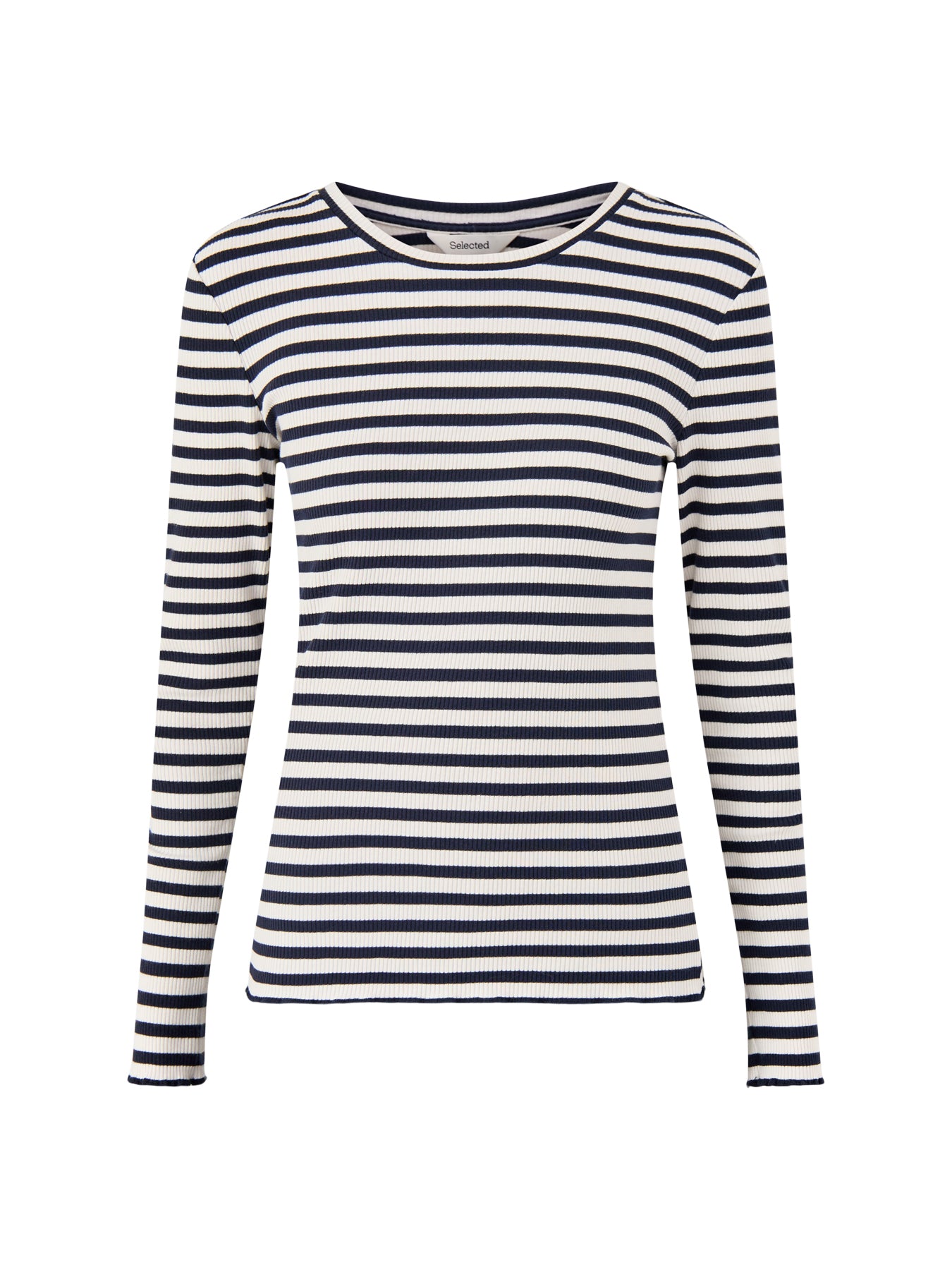 Anna Crew Neck Tee Stripe