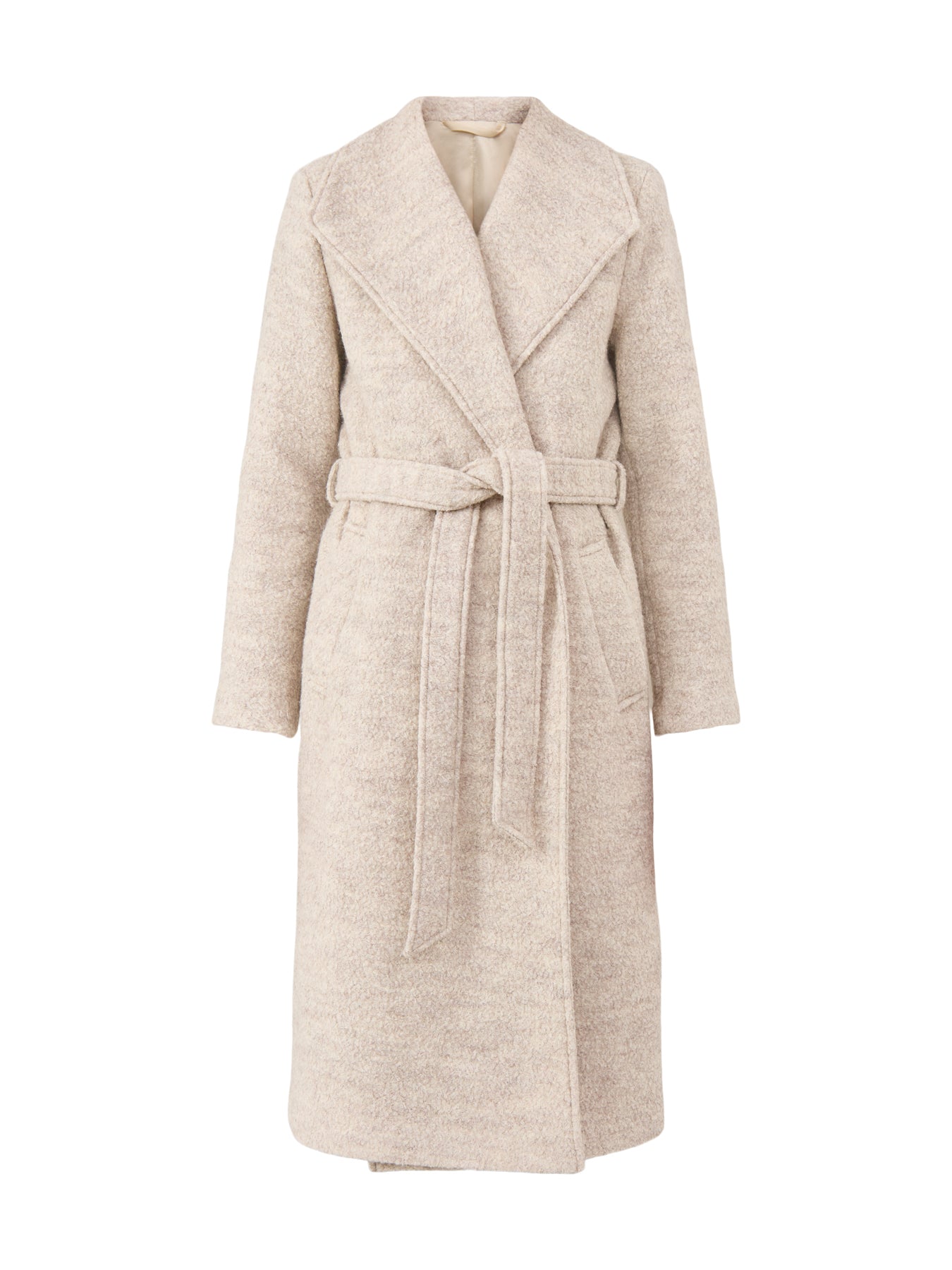 Rosa Boucle Coat Grey