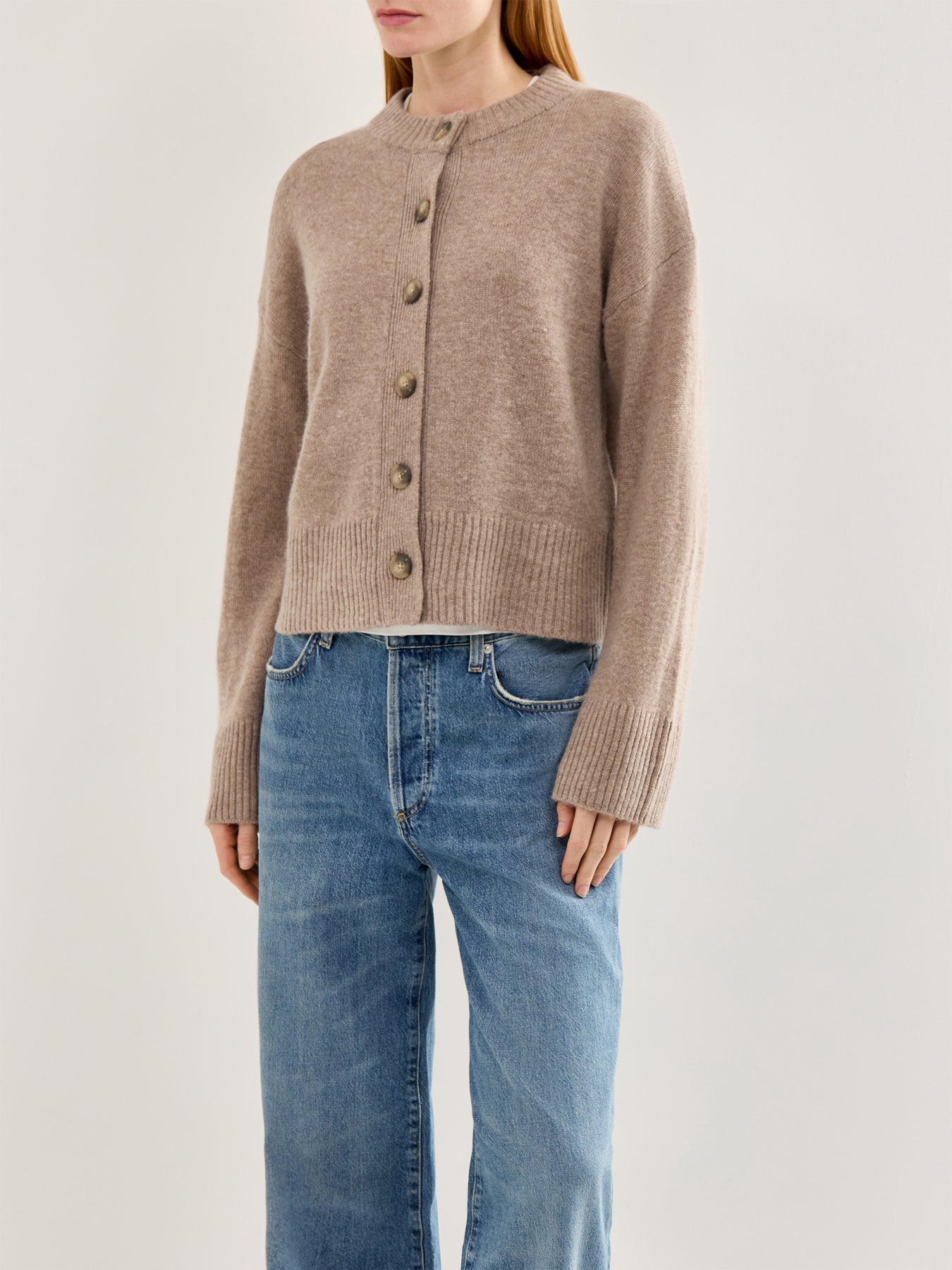 Cille Knit Cardigan Cream