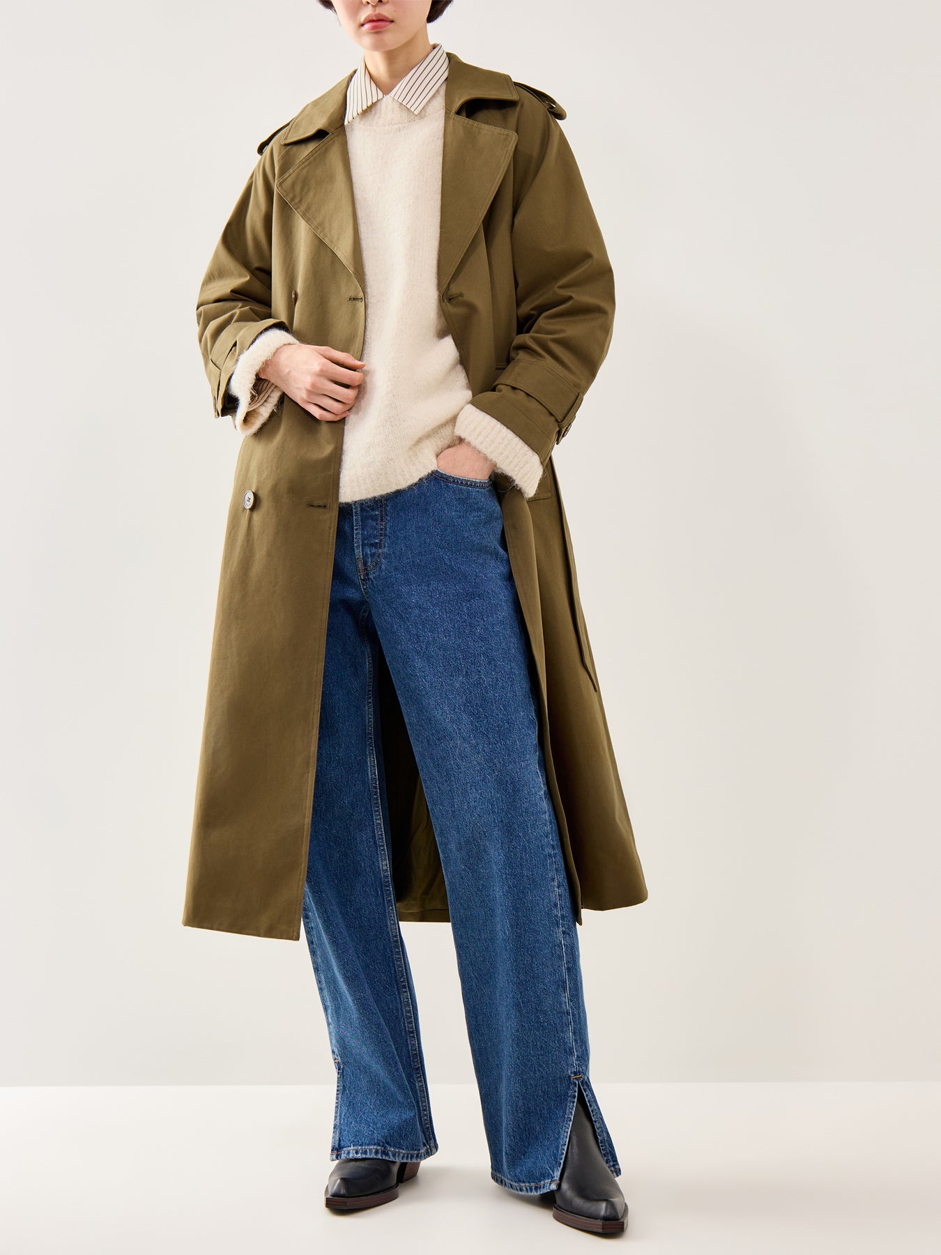 Gabriella Crew Neck Knit Birch