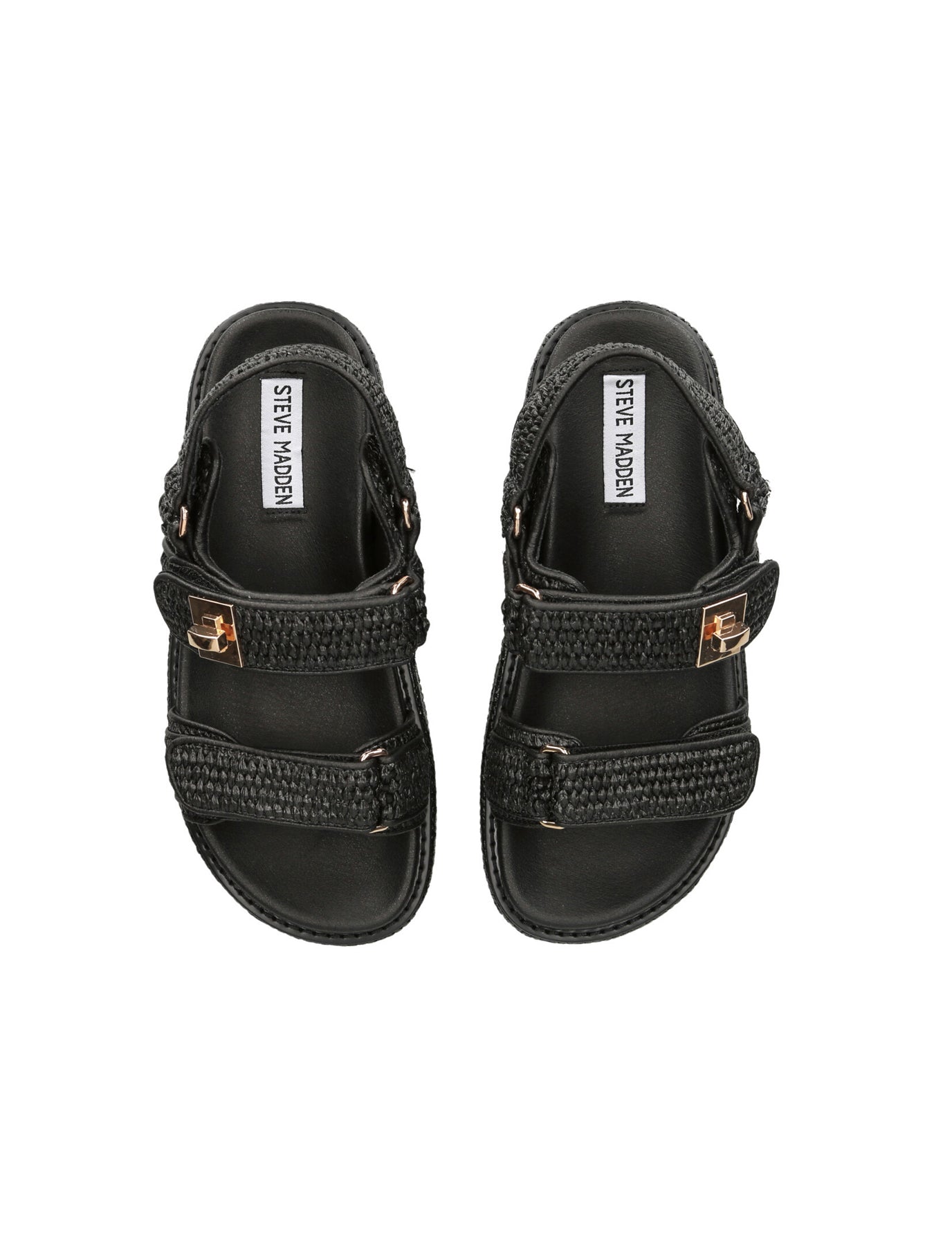 Big Mona Raffia Sandals Natural