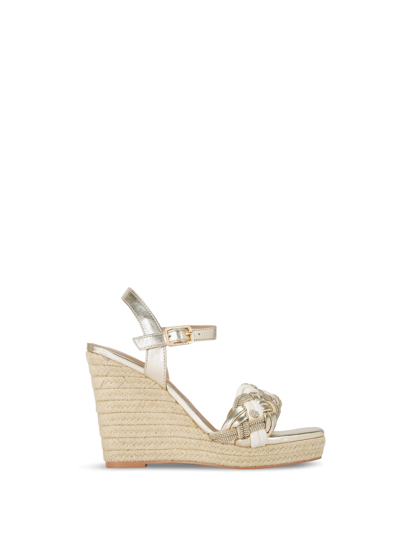 Maiella Gold Wedge Heel Gold