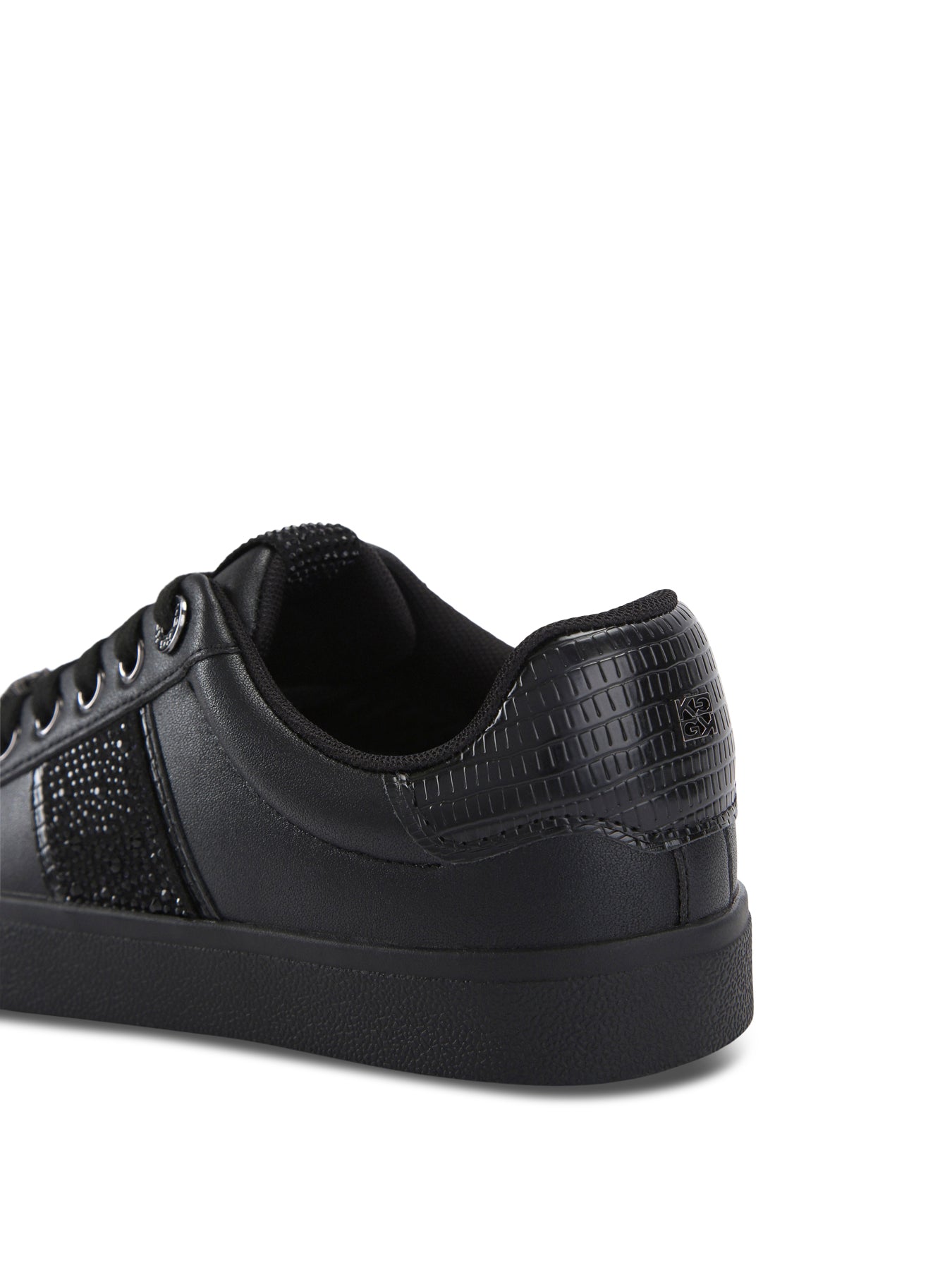 Lucie Lace Up Trainers White