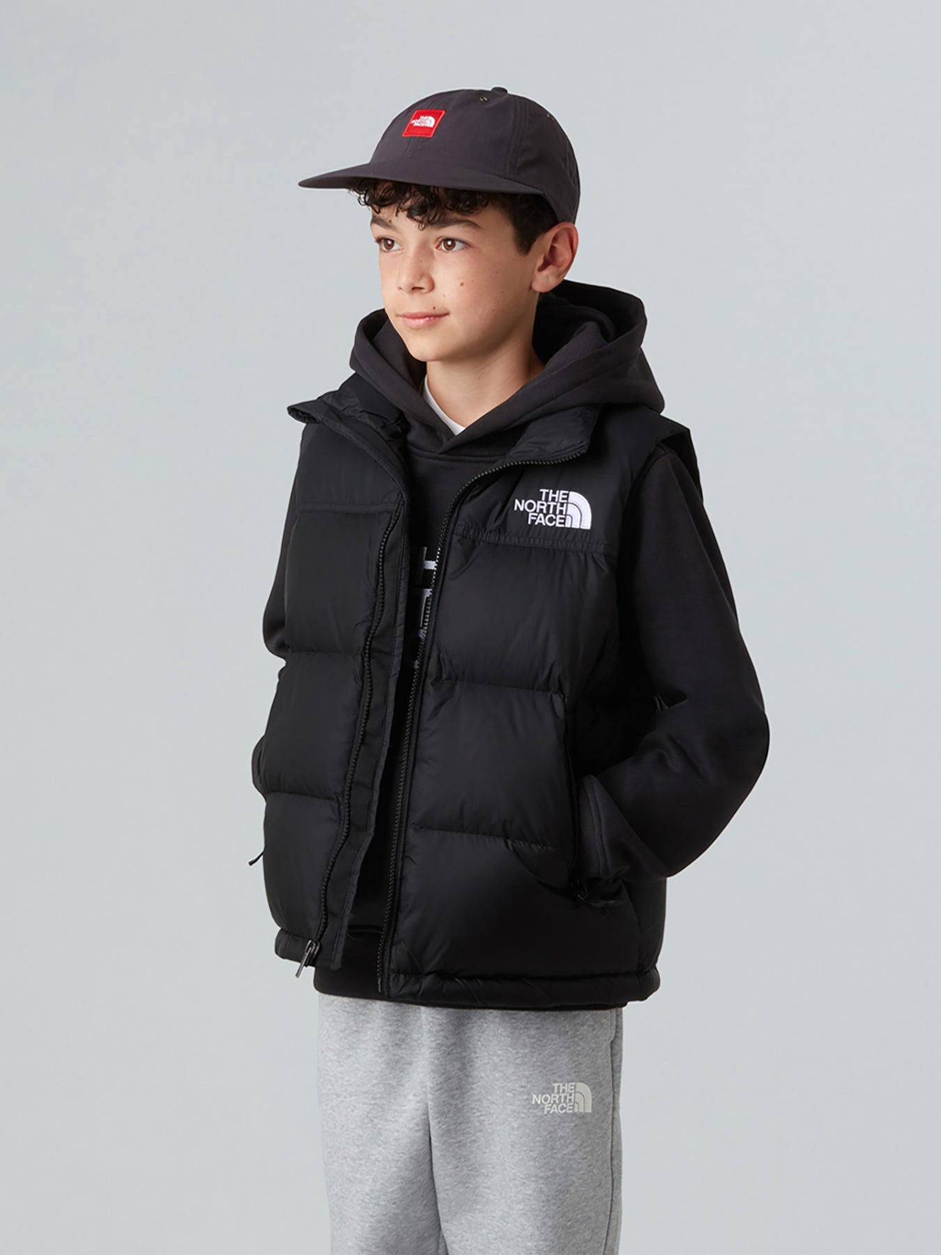 Kids' 1996 Retro Nuptse Jacket Black