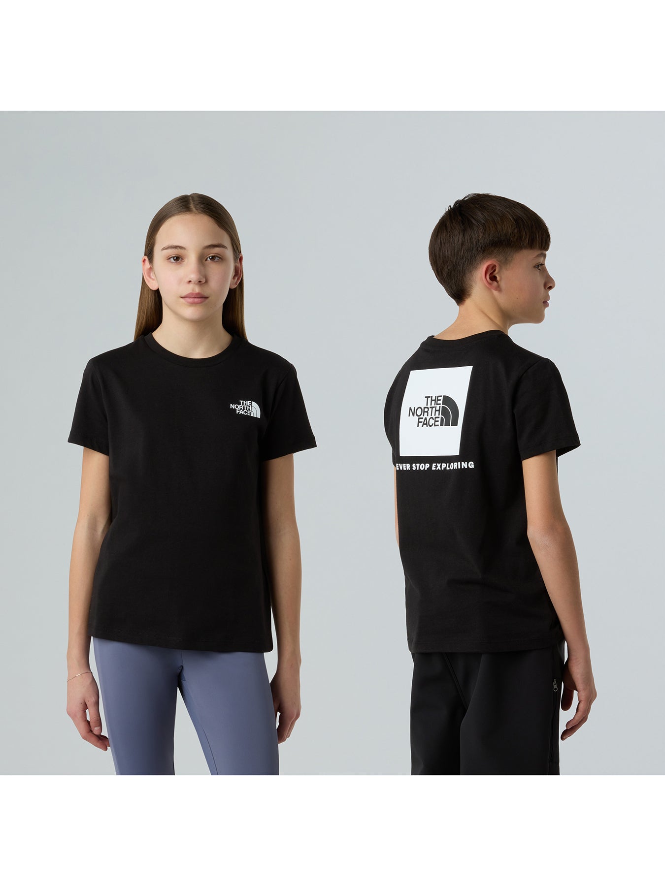 Teen Box Logo T-Shirt White