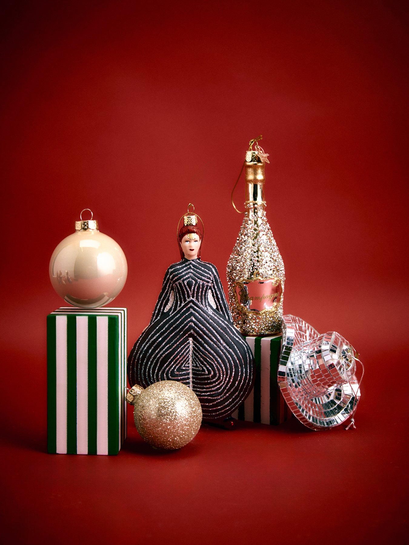 David Bowie Christmas Tree Hanging Decoration