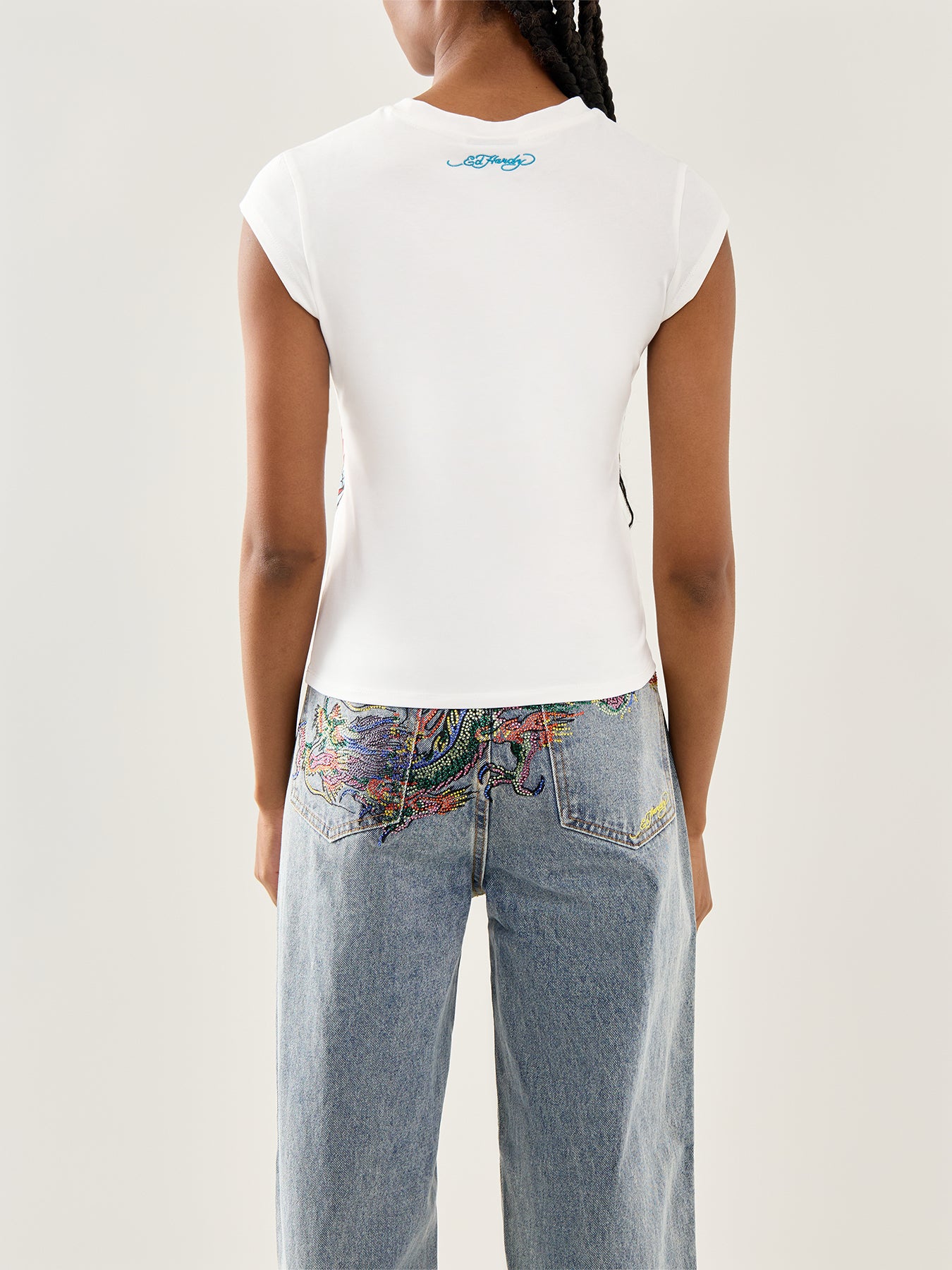 Rawling Dragon T Shirt White