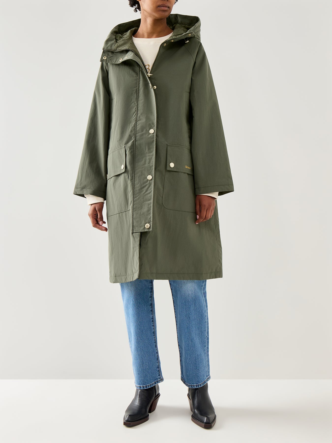 Womens Catalina Showerproof Jacket Green