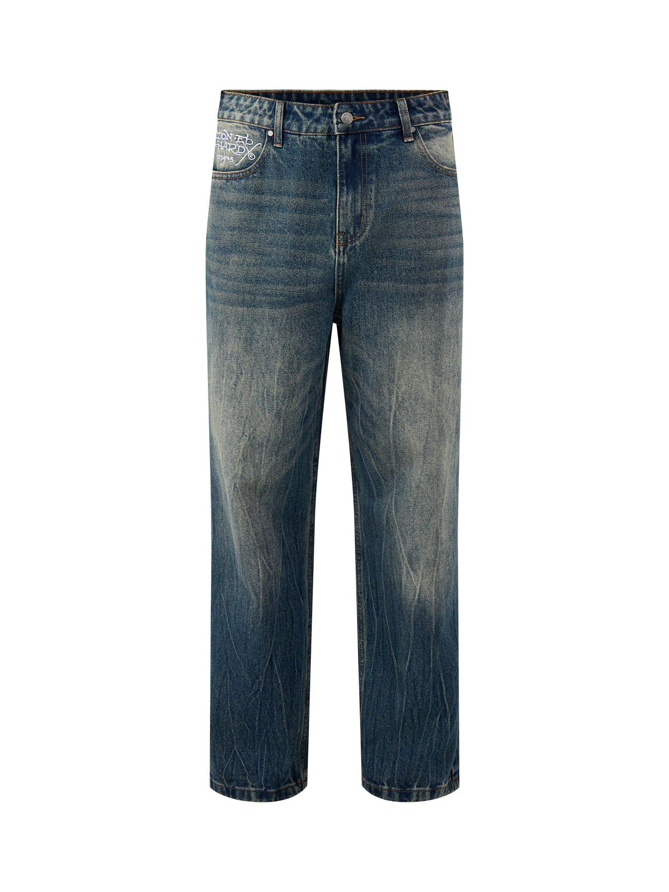 Black Widow Jeans Sand Wash Blue
