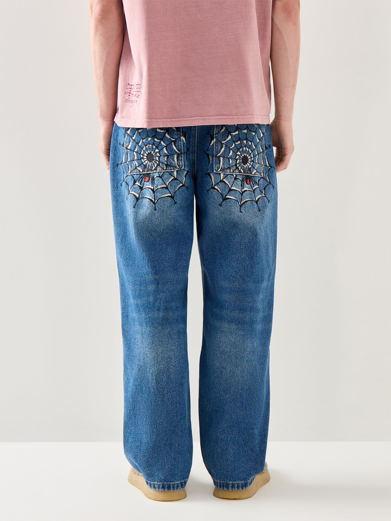 Black Widow Oversized Jeans Blue