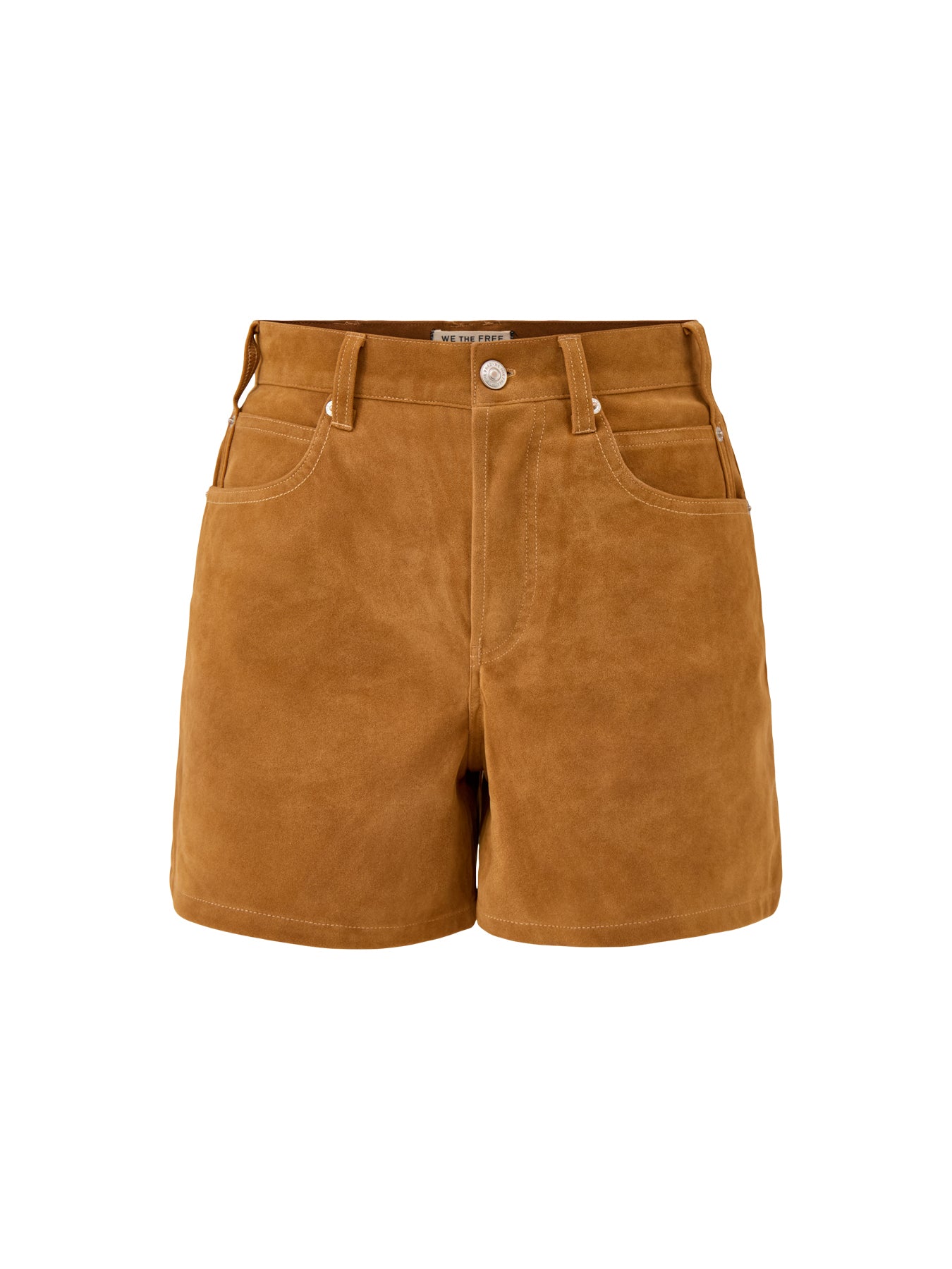 Tippi Vegan Suede Short Dark Honey