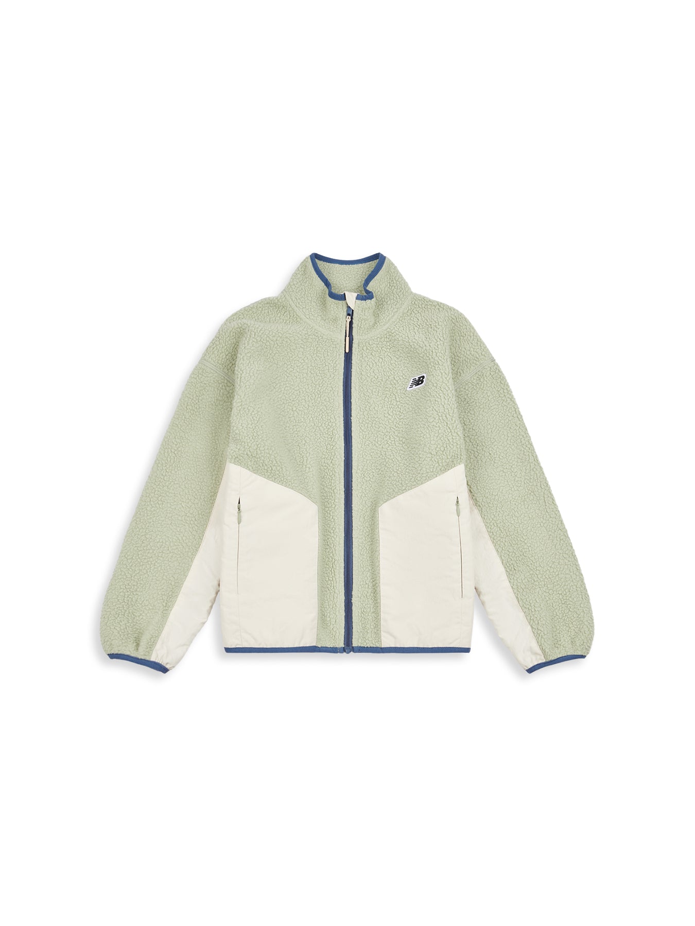 Kids’ Premium Borg Fleece Zip-Thru Funnel Multi