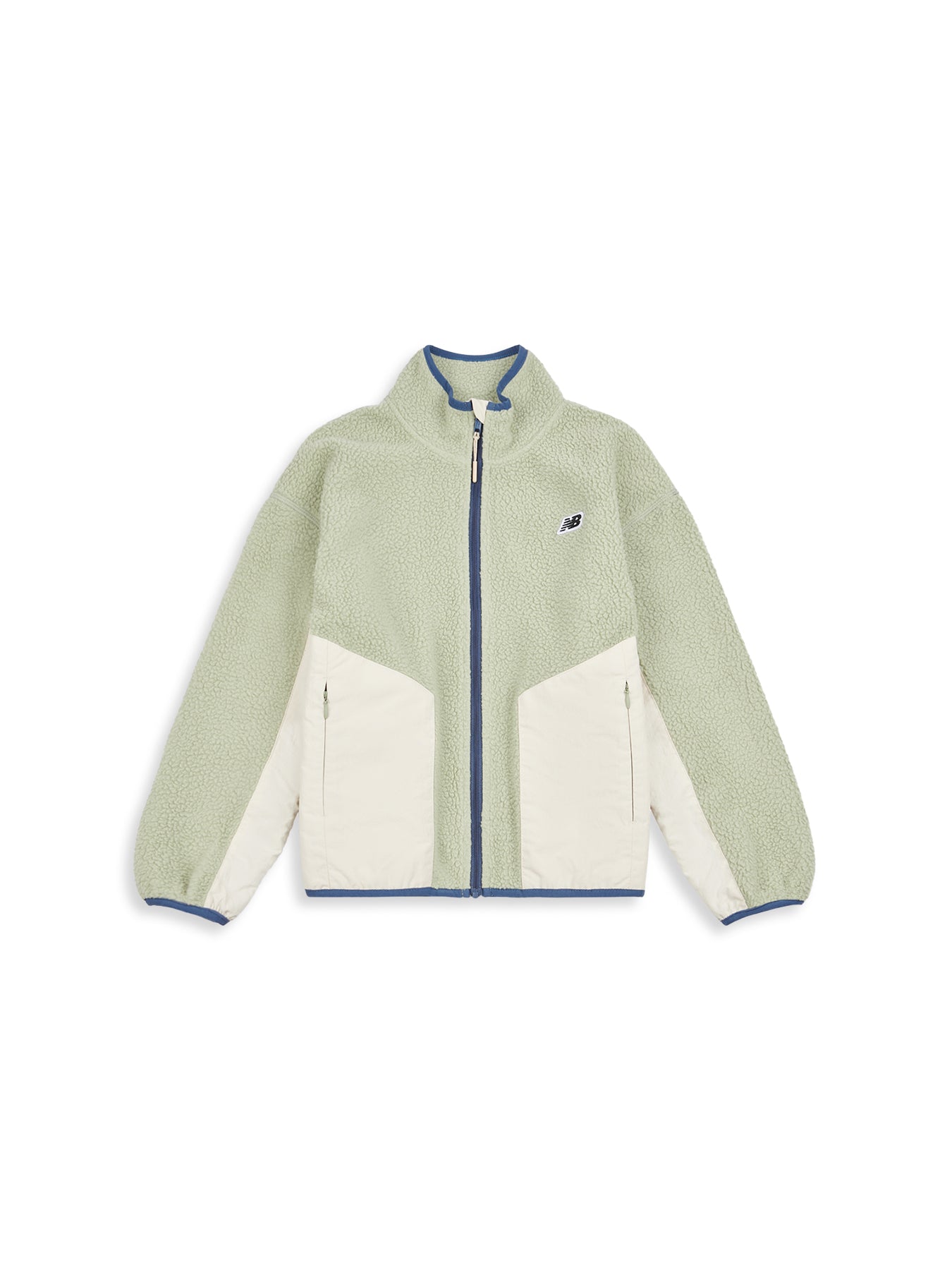 Kids’ Premium Borg Fleece Zip-Thru Funnel Multi