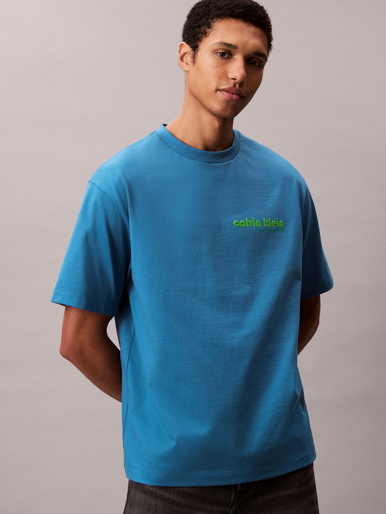 Logo Script Graphic Relaxed T-Shirt