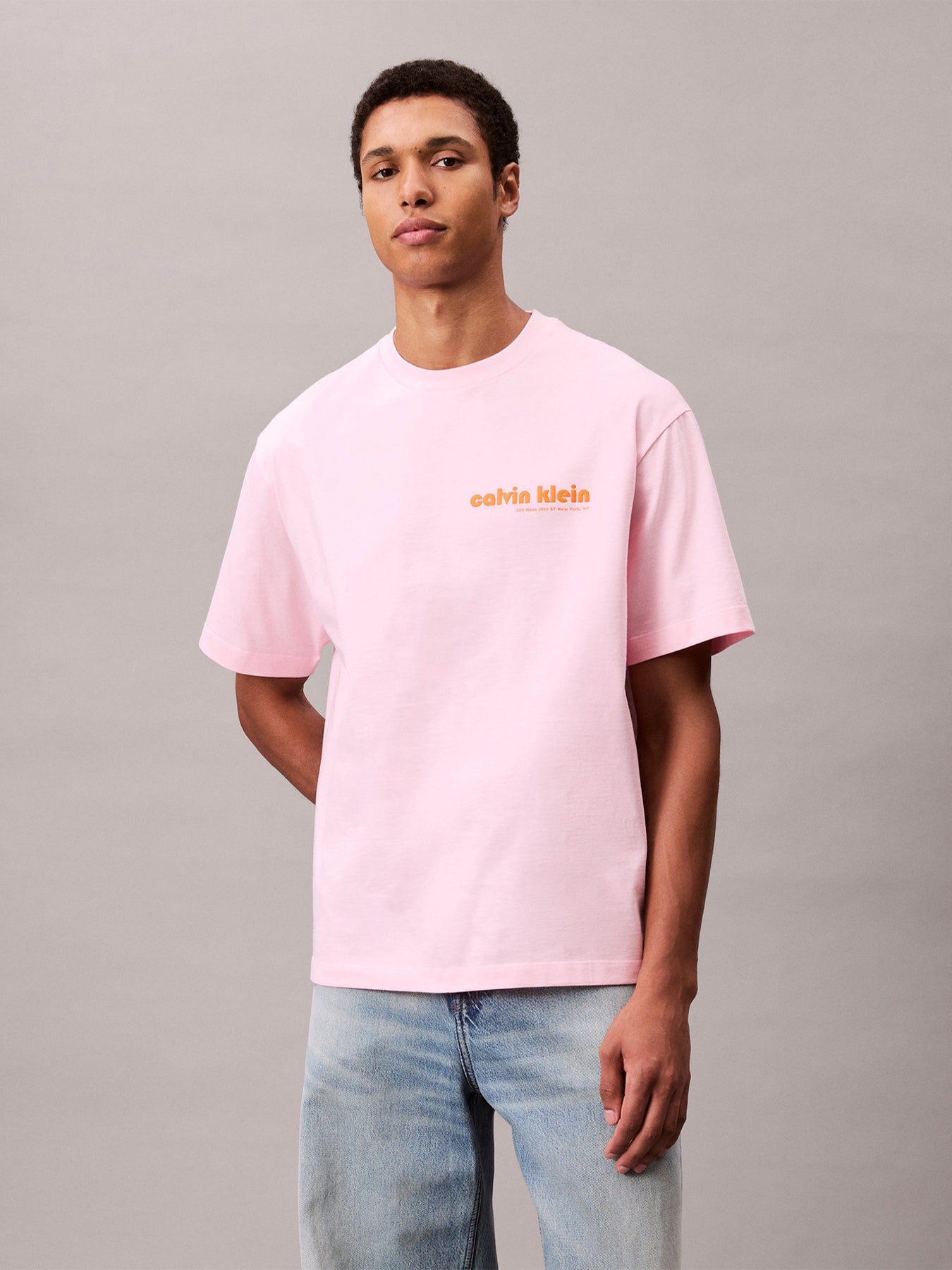 Logo Script Graphic Relaxed T-Shirt