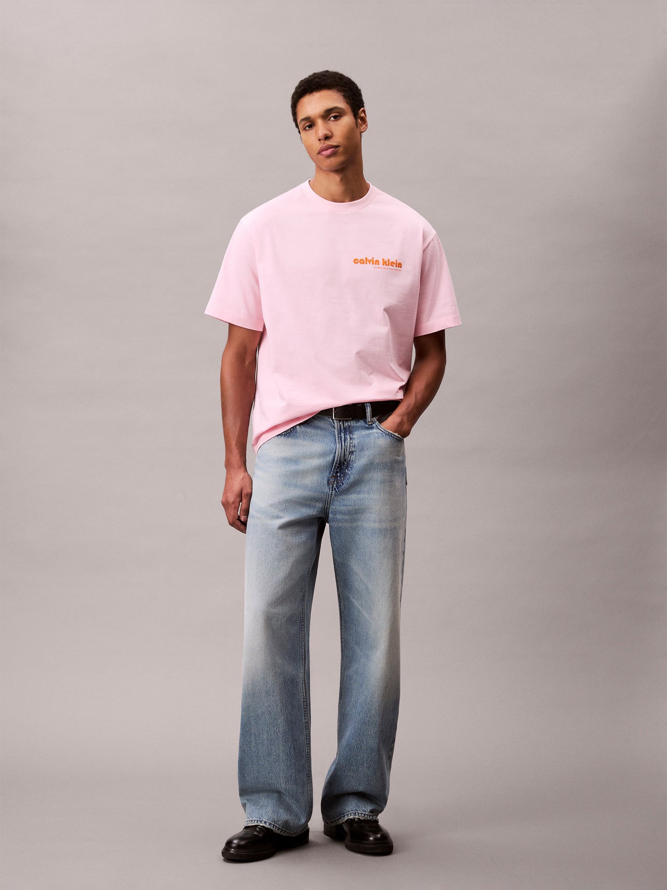 Logo Script Graphic Relaxed T-Shirt