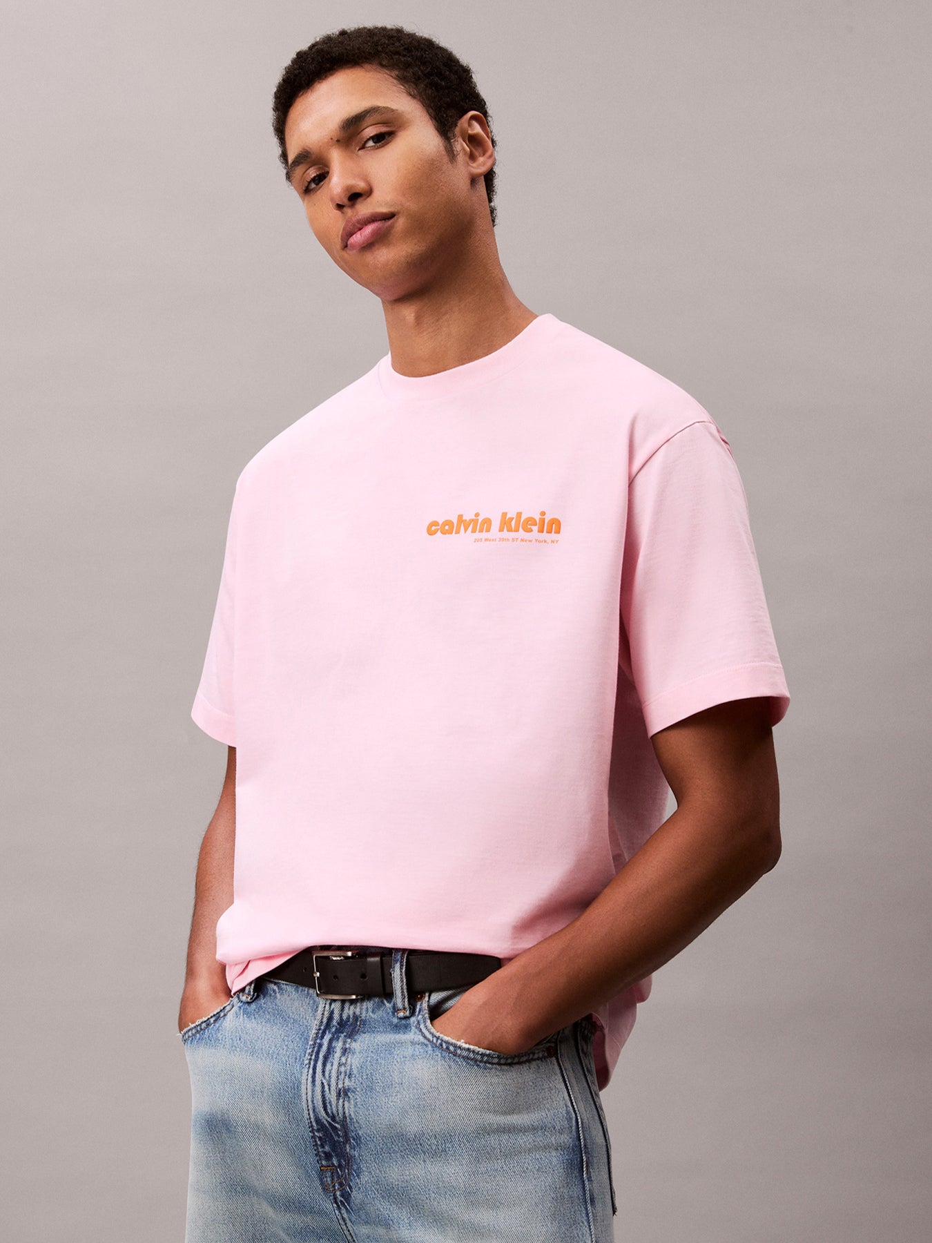 Logo Script Graphic Relaxed T-Shirt