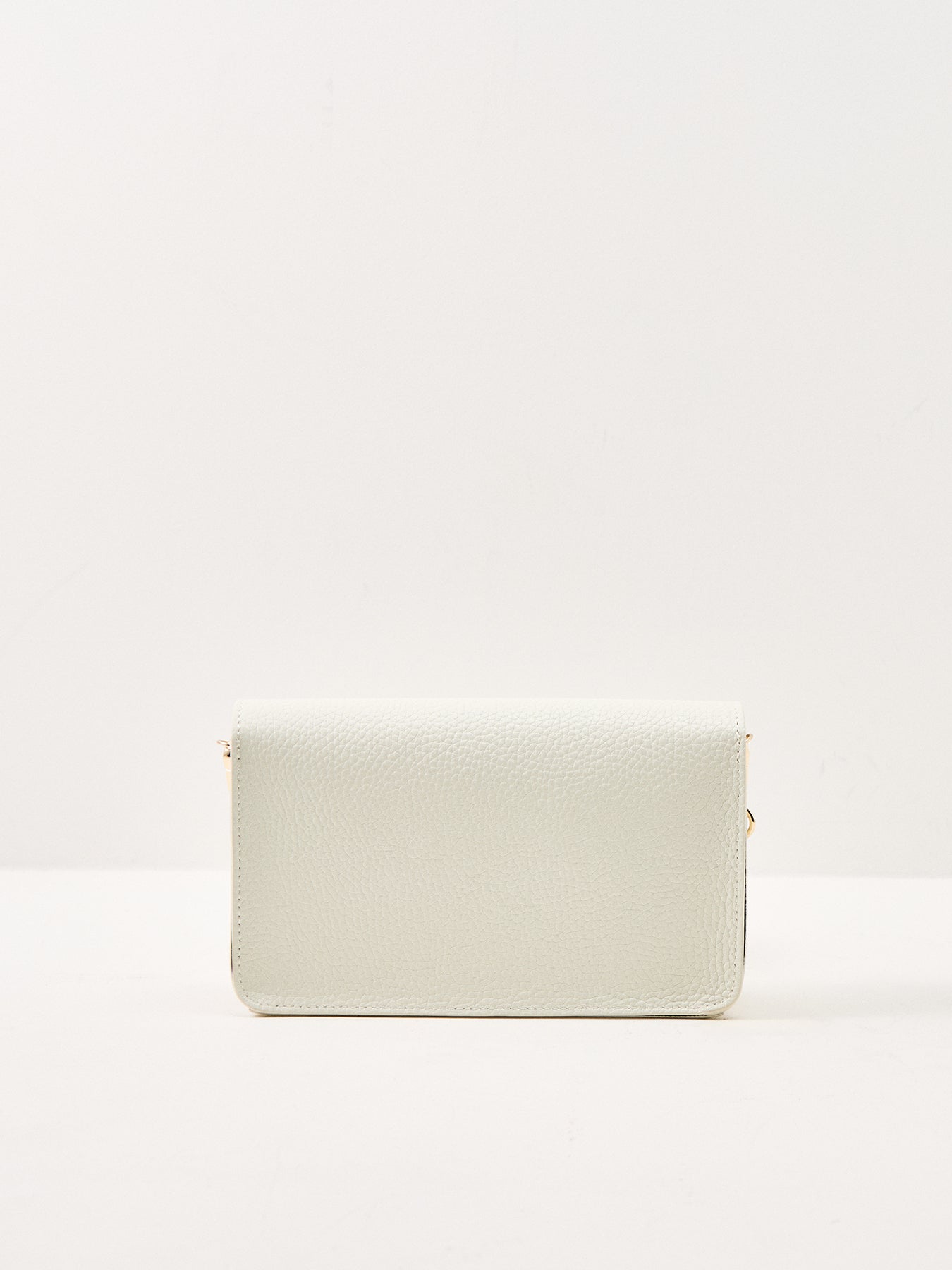 Mila Leather Phone Bag Buttermilk