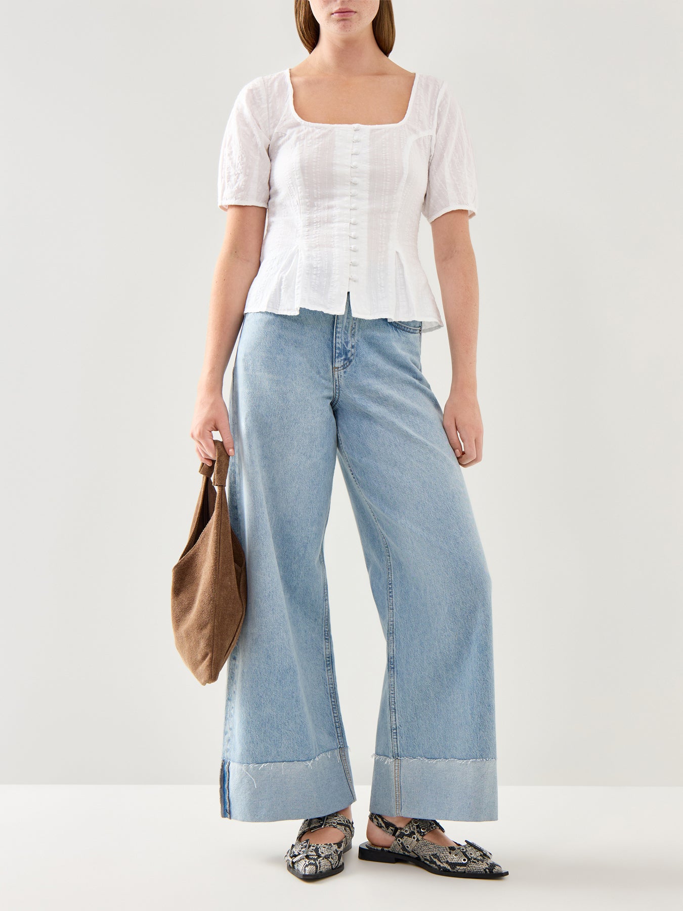 Minerva Top White Organic Cotton