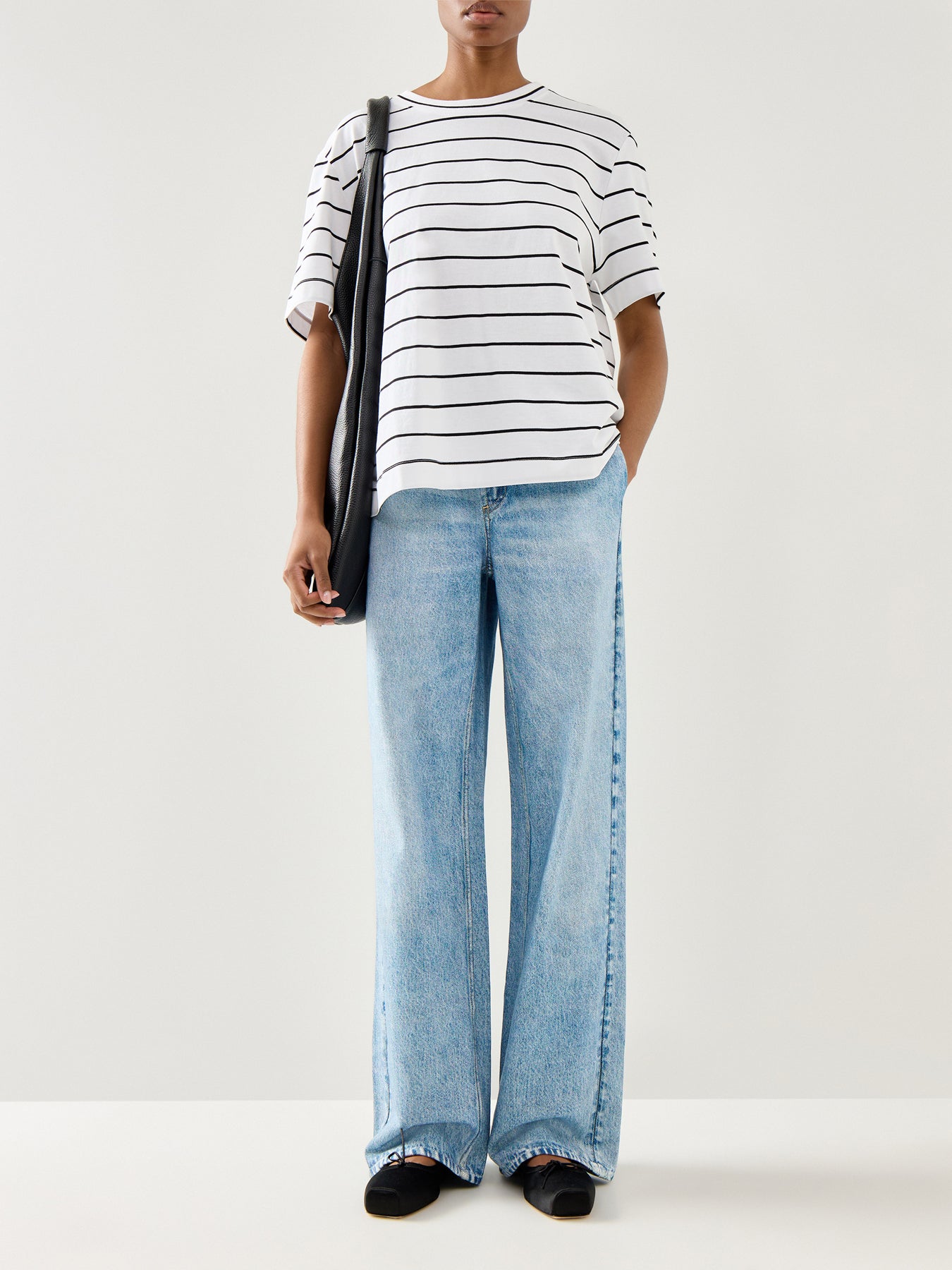 Miramar Wide Leg Trouser Blue