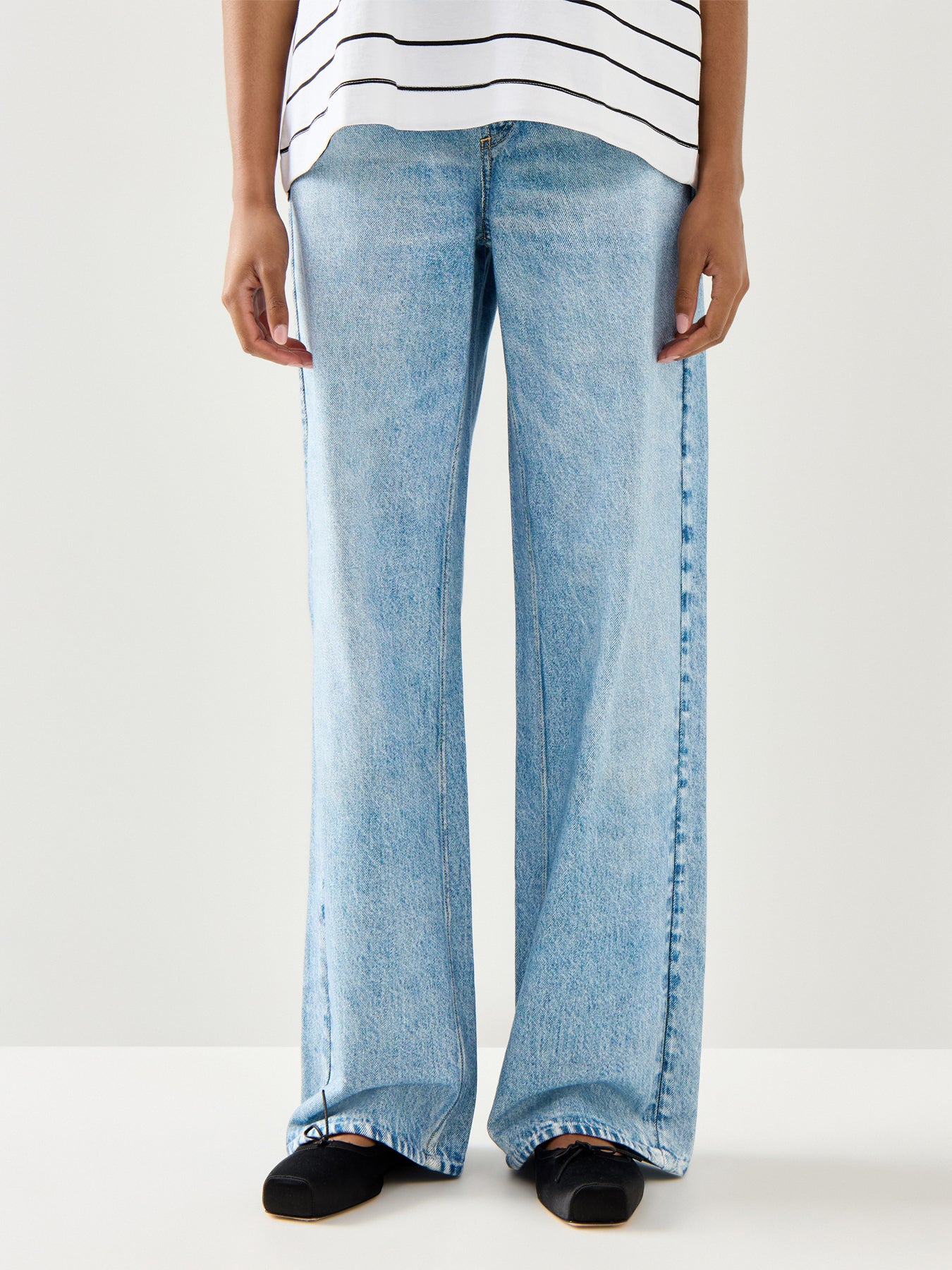 Miramar Wide Leg Trouser Blue