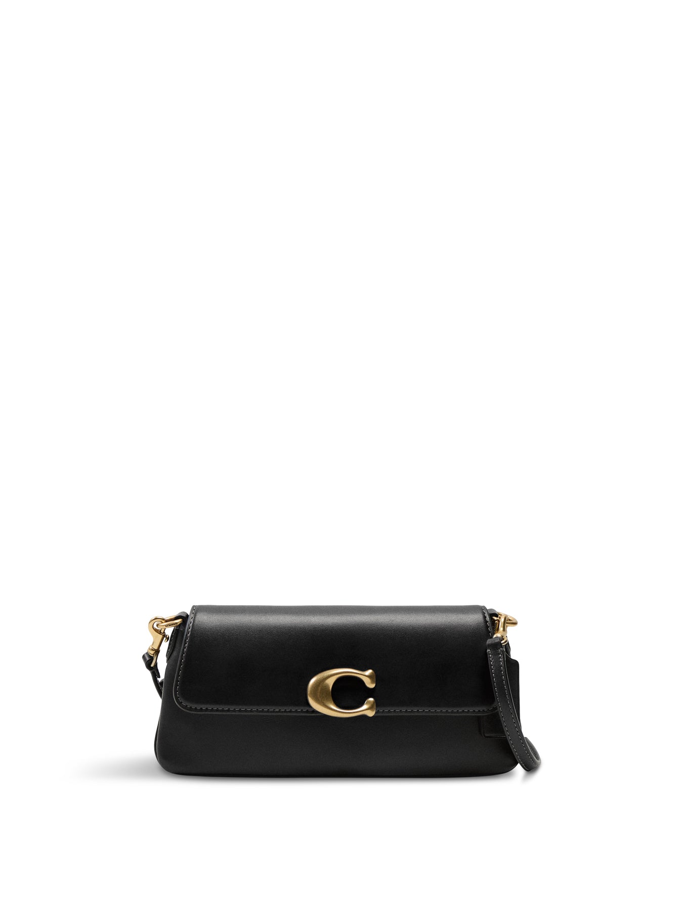 Coach Jet Leather Shoulder Bag Black – Fenwick
