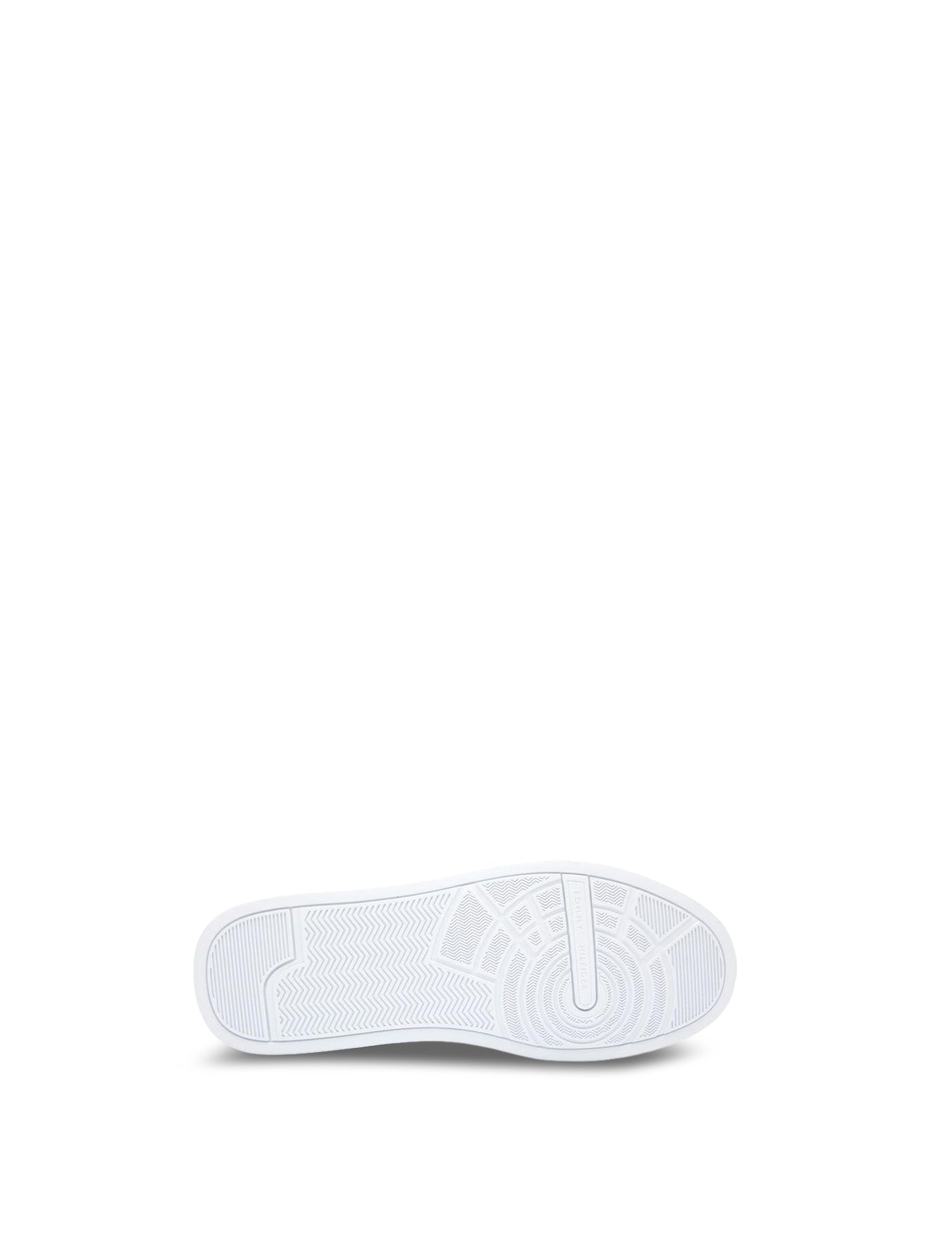 Tommy Hilfiger Court Leather Detail Trainers Blue