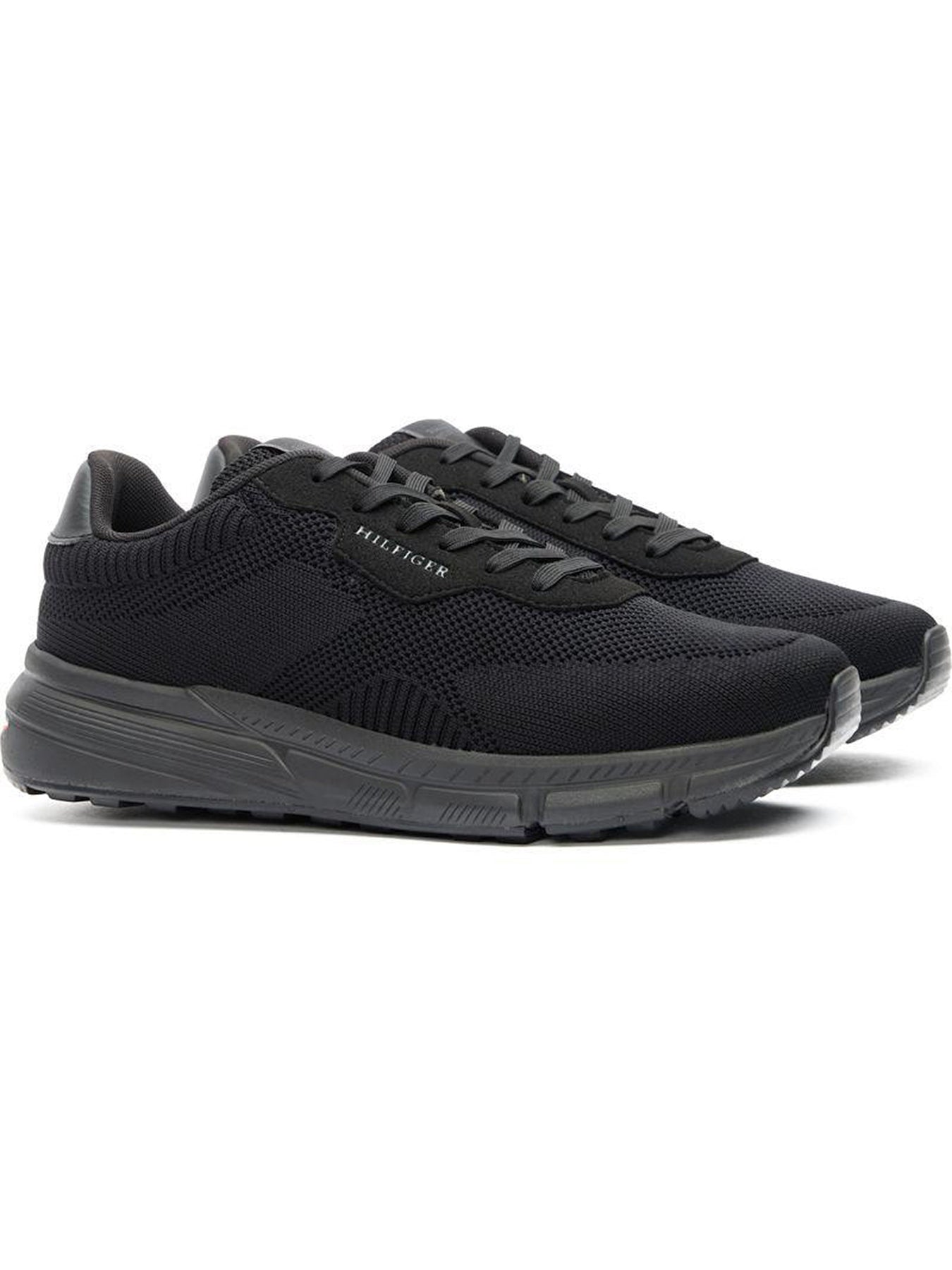 Lightweight Knit Trainers Black
