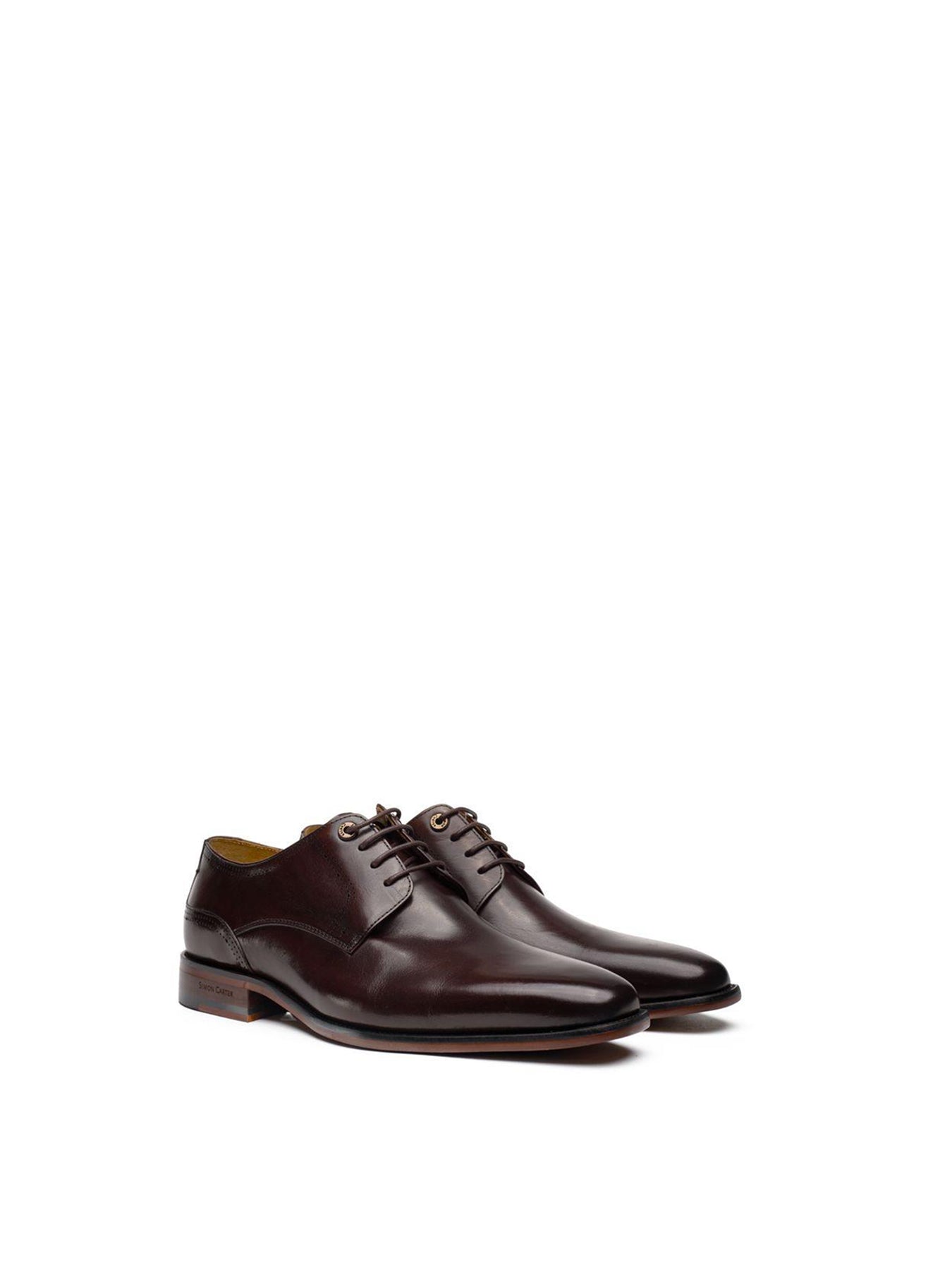 Warren Leather Derby Shoes Brown