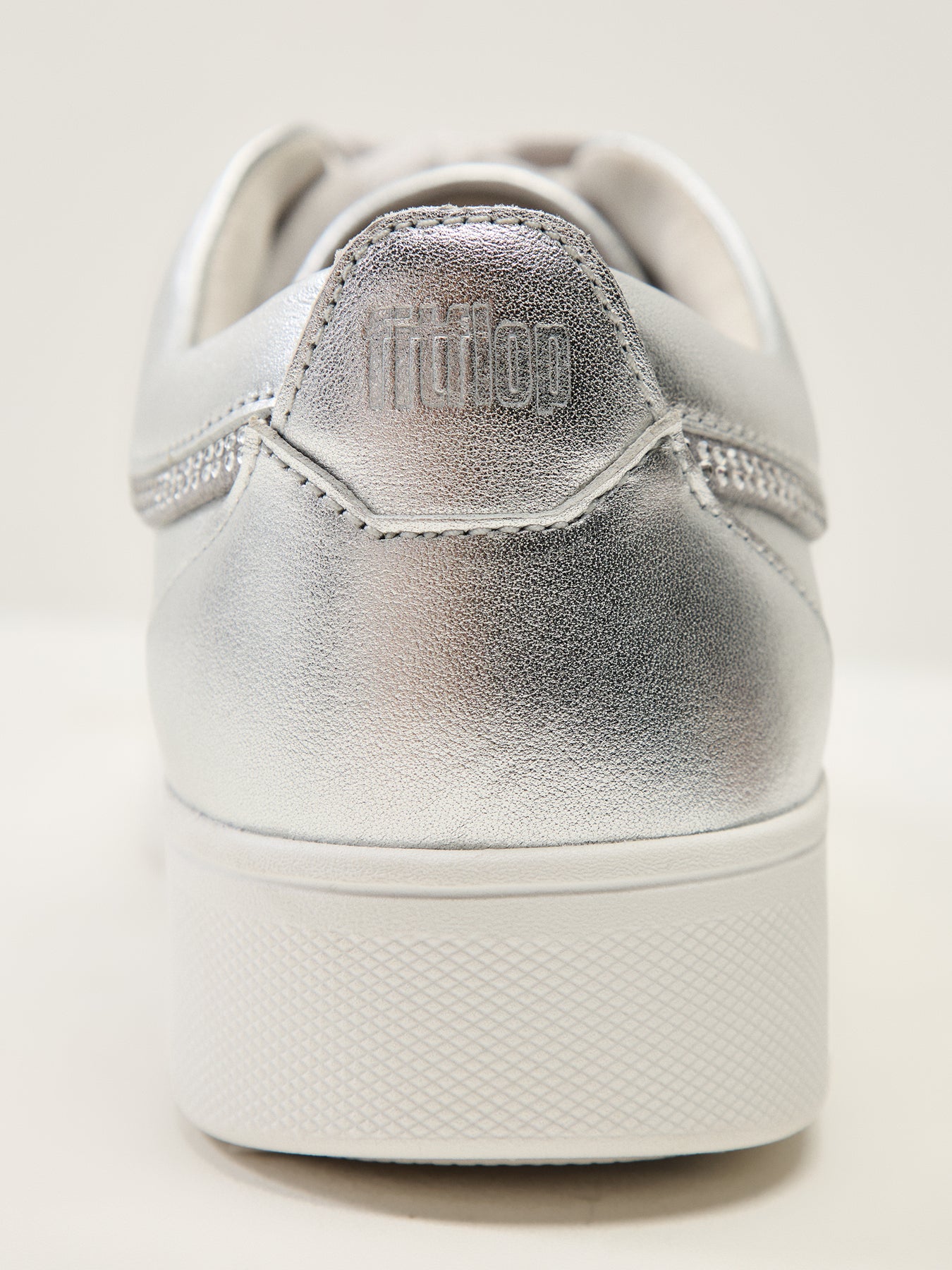 Rally Crystal-Trim Leather Sneakers