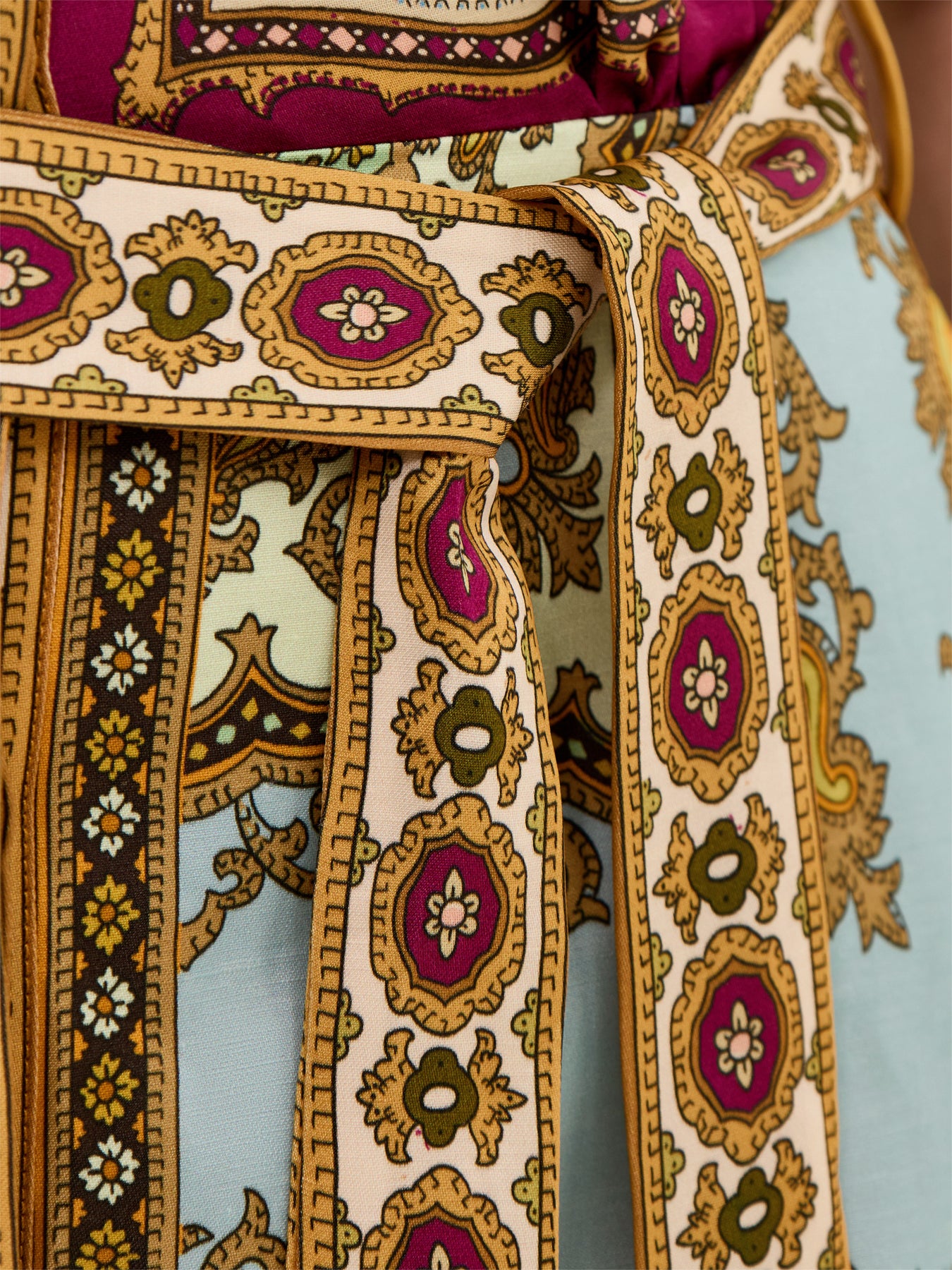 Clemenza Spliced Multi Colour Mini Dress