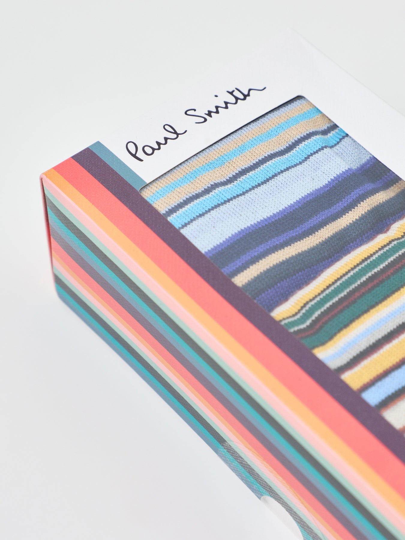 Signature Stripe Three Pack Socks Gift Set Multi