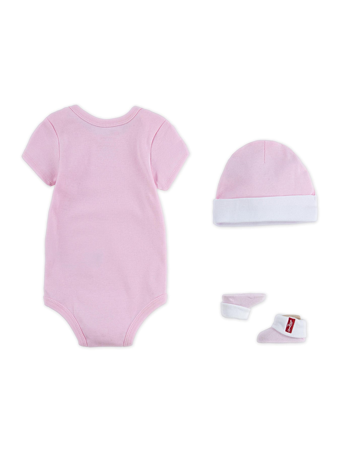 Baby Batwing Babygrow Gift Set Pink